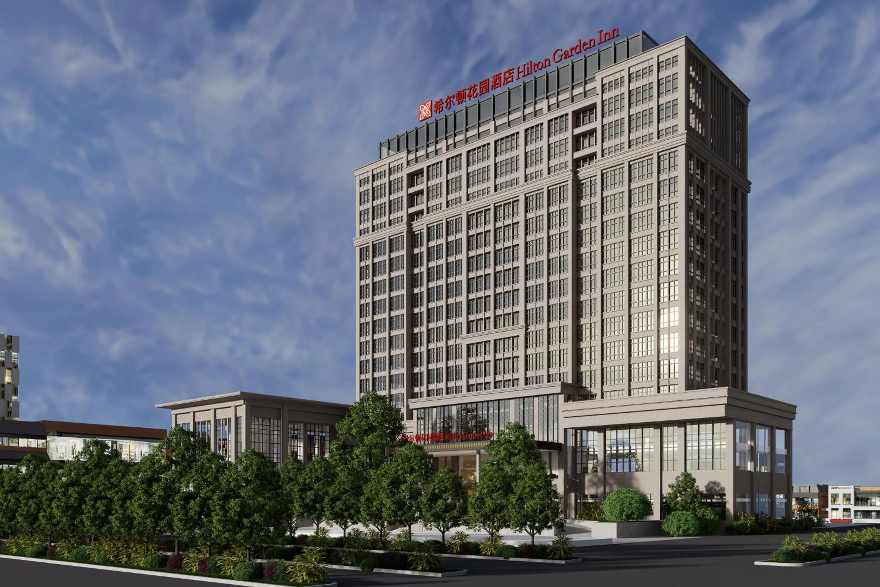 Property building in Hilton Garden Inn Jiangmen Xinhui