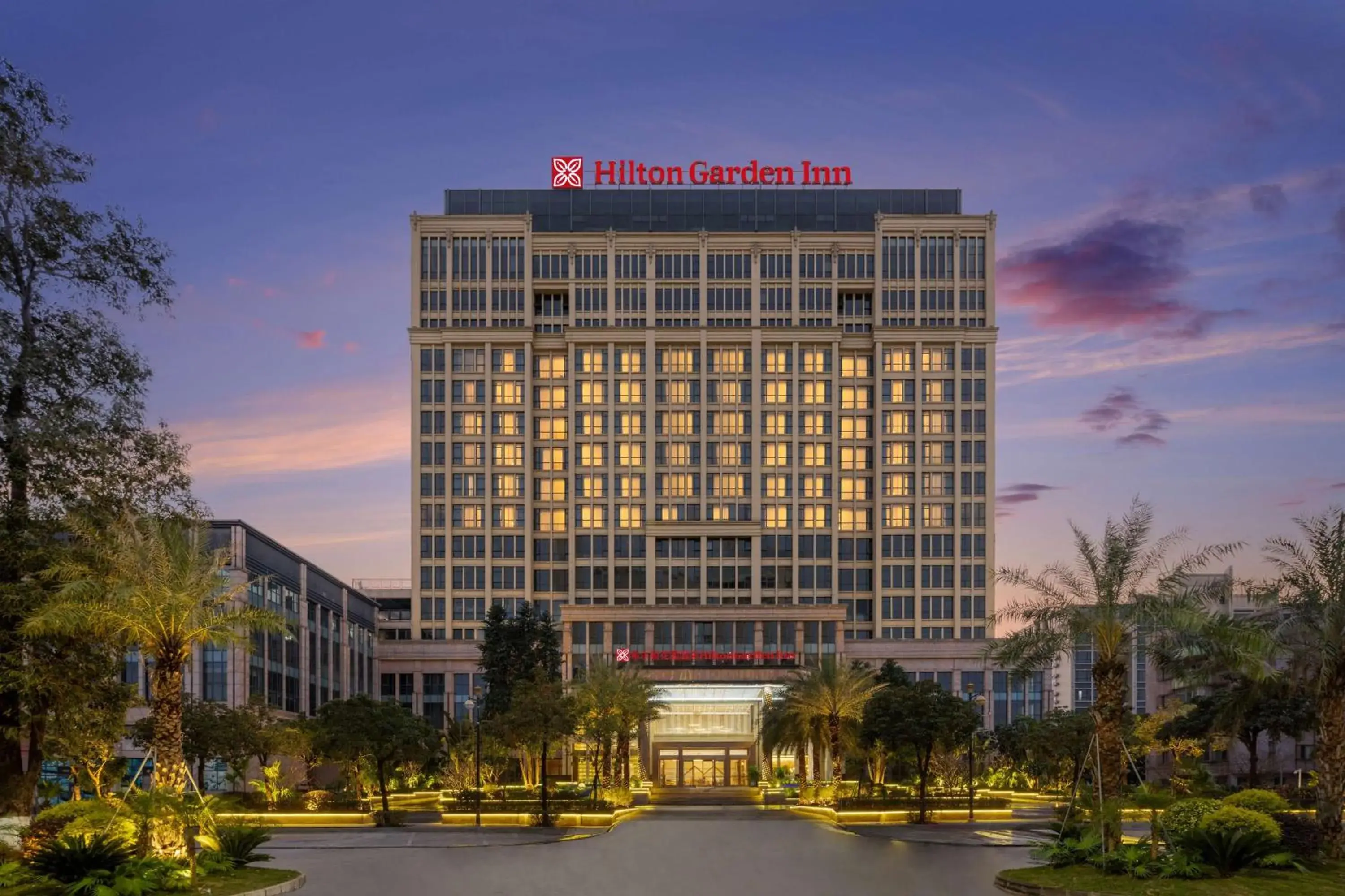 Property building in Hilton Garden Inn Jiangmen Xinhui Property building in Hilton Garden Inn Jiangmen Xinhui