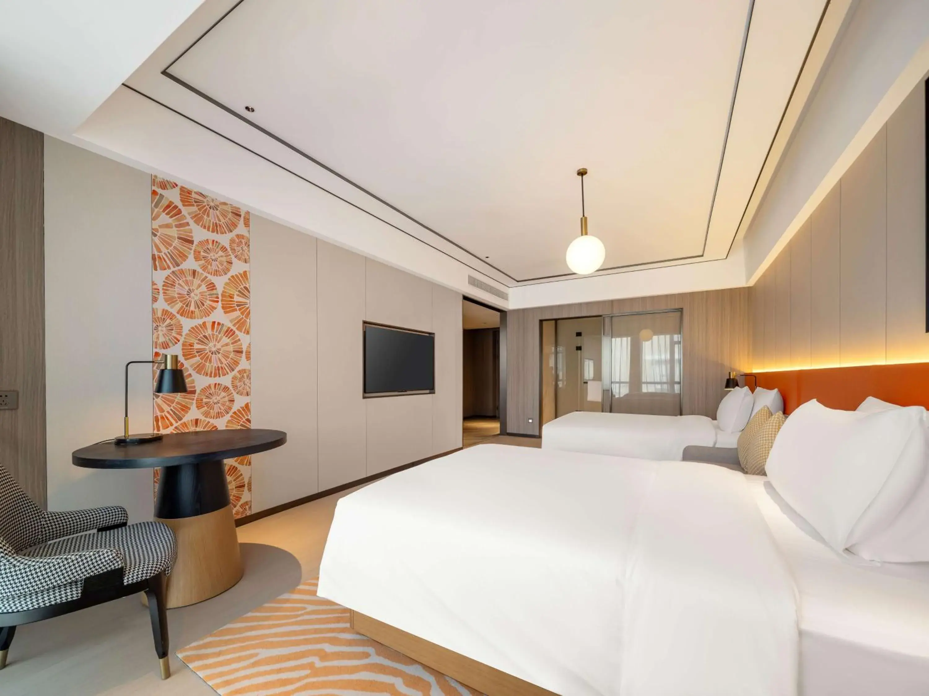 Deluxe Twin Room in Hilton Garden Inn Jiangmen Xinhui Deluxe Twin Room in Hilton Garden Inn Jiangmen Xinhui