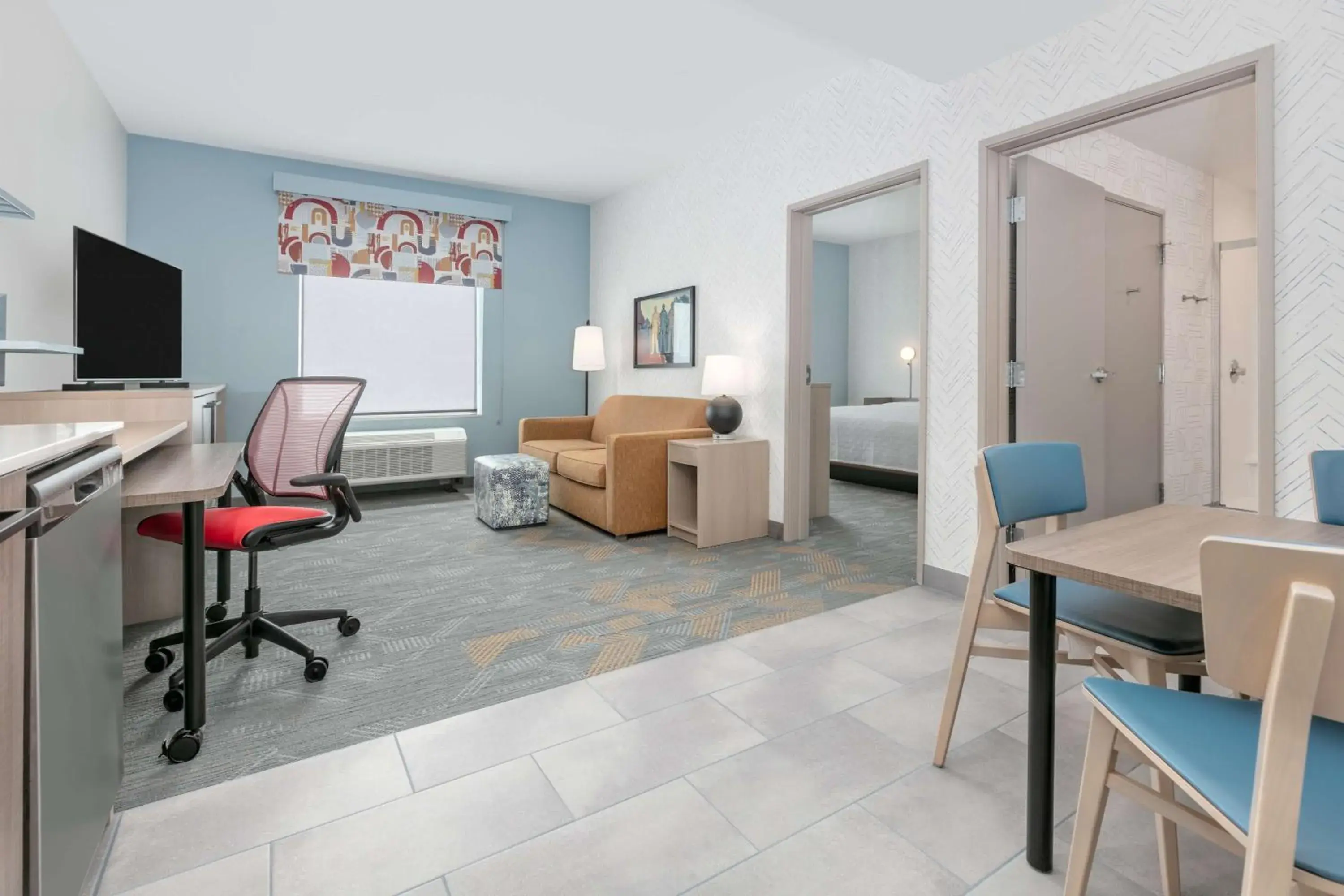 Bedroom, Bed in Home2 Suites By Hilton Huntsville, Tx Bedroom, Bed in Home2 Suites By Hilton Huntsville, Tx