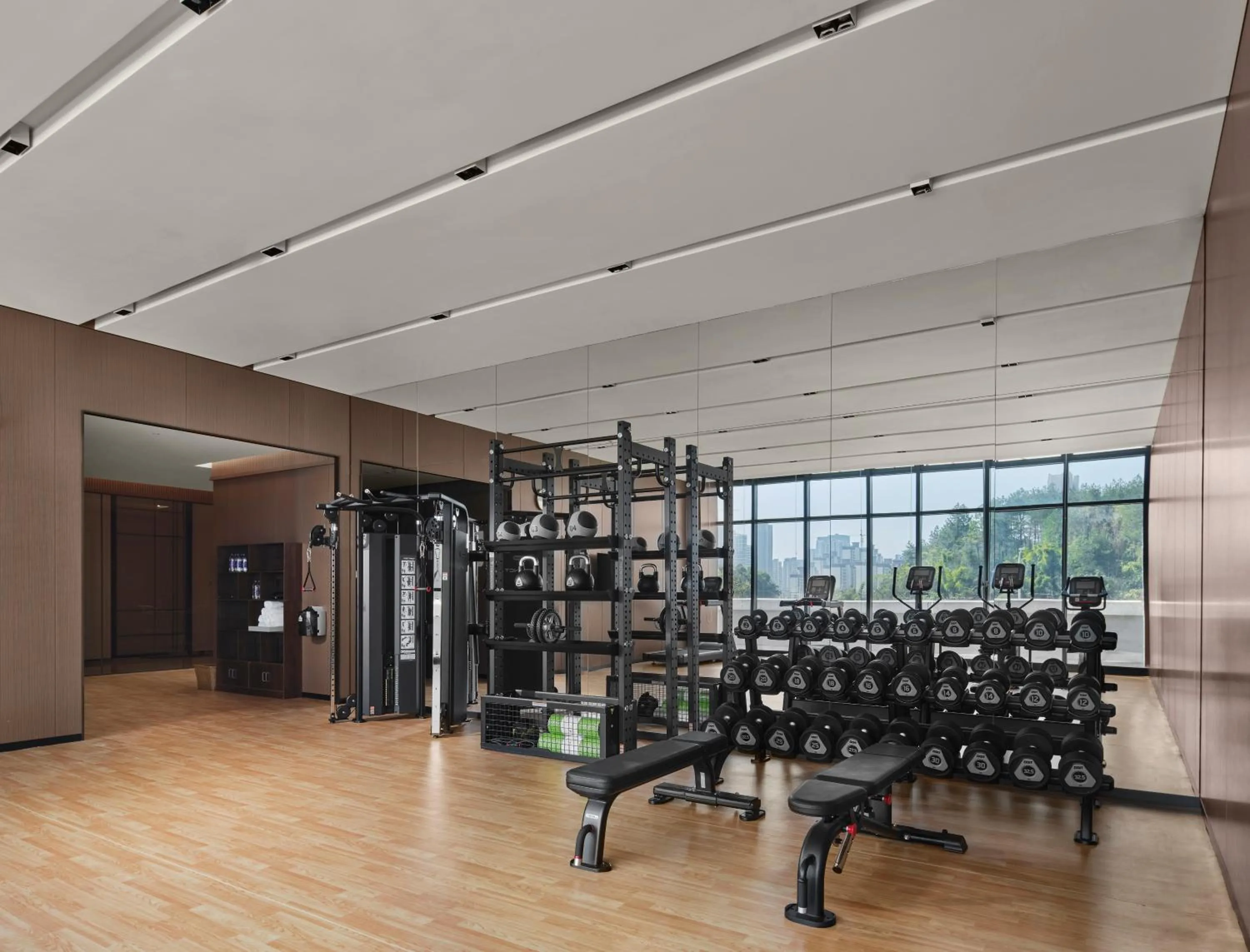 Fitness centre/facilities in Hilton Garden Inn Ganzhou Longnan