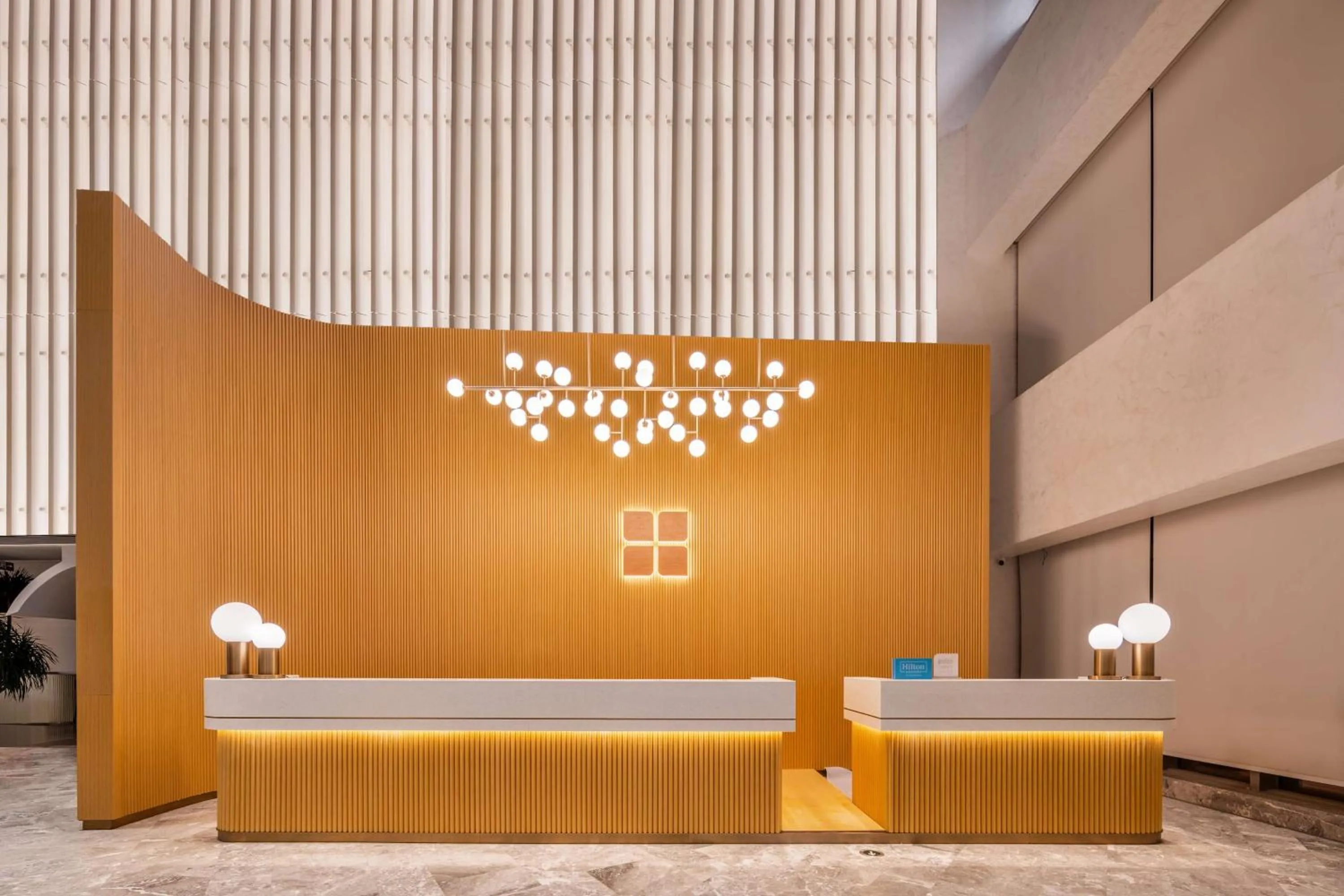 Lobby or reception in Hilton Garden Inn Nanjing Hexi Olympic Sports Center