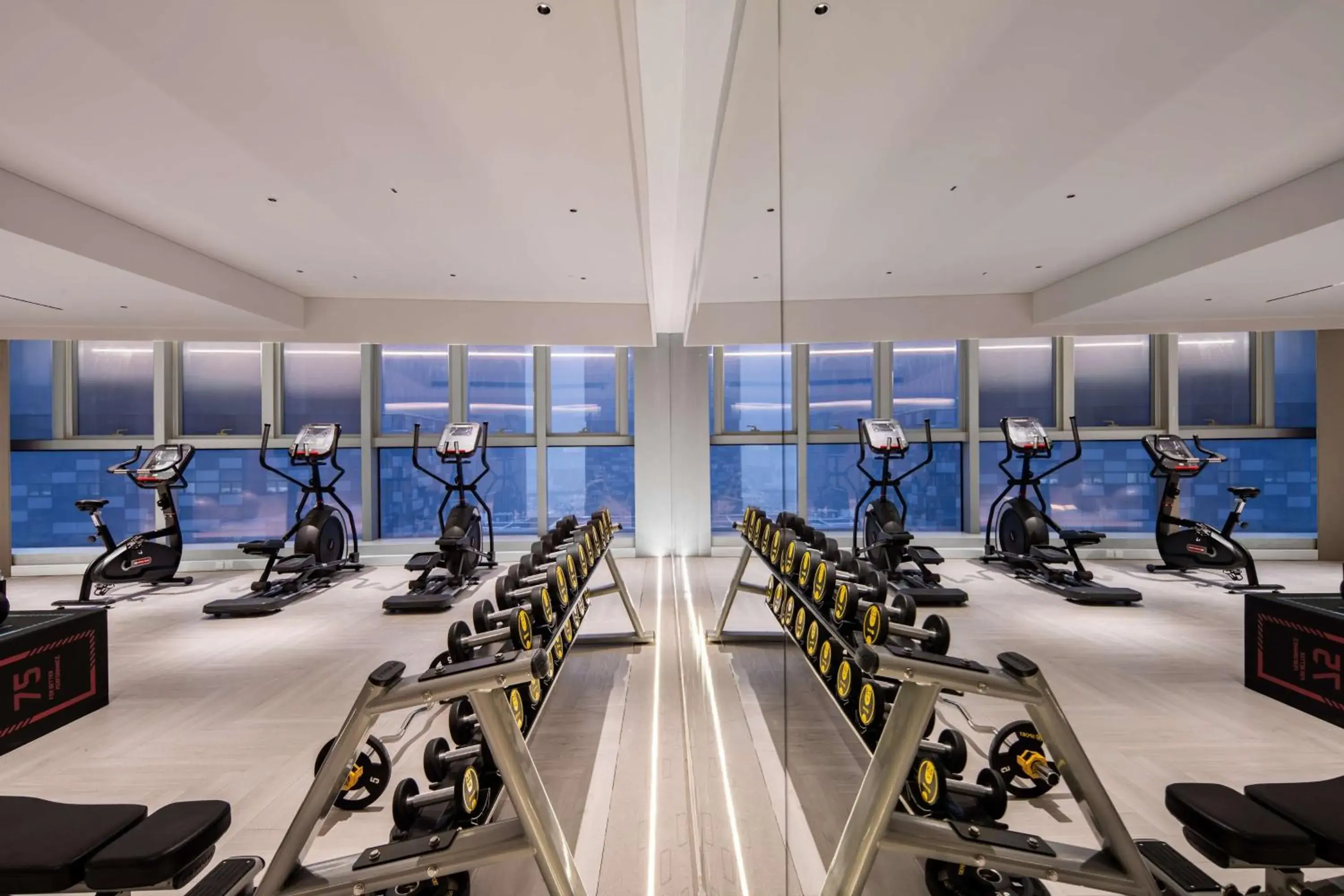 Fitness centre/facilities in Hilton Garden Inn Nanjing Hexi Olympic Sports Center Fitness centre/facilities in Hilton Garden Inn Nanjing Hexi Olympic Sports Center