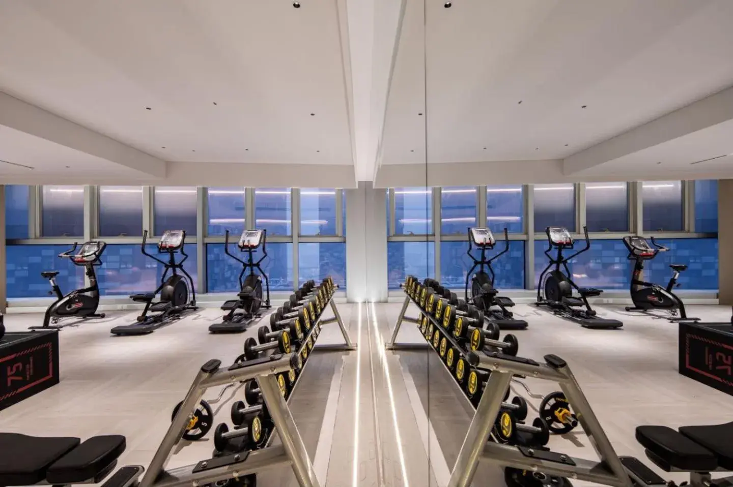Fitness centre/facilities in Hilton Garden Inn Nanjing Hexi Olympic Sports Center Fitness centre/facilities in Hilton Garden Inn Nanjing Hexi Olympic Sports Center
