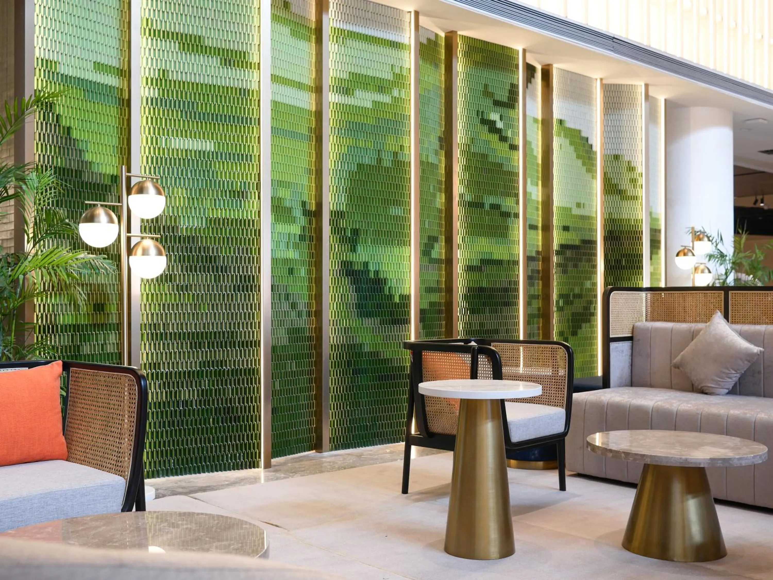 Lobby or reception in Hilton Garden Inn Nanjing Hexi Olympic Sports Center