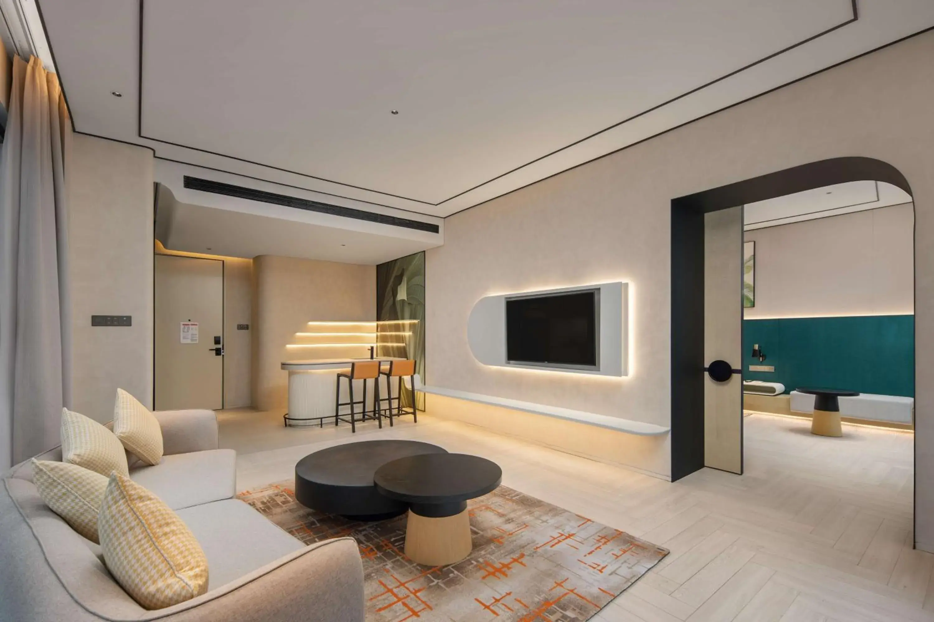 Living room in Hilton Garden Inn Nanjing Hexi Olympic Sports Center Living room in Hilton Garden Inn Nanjing Hexi Olympic Sports Center