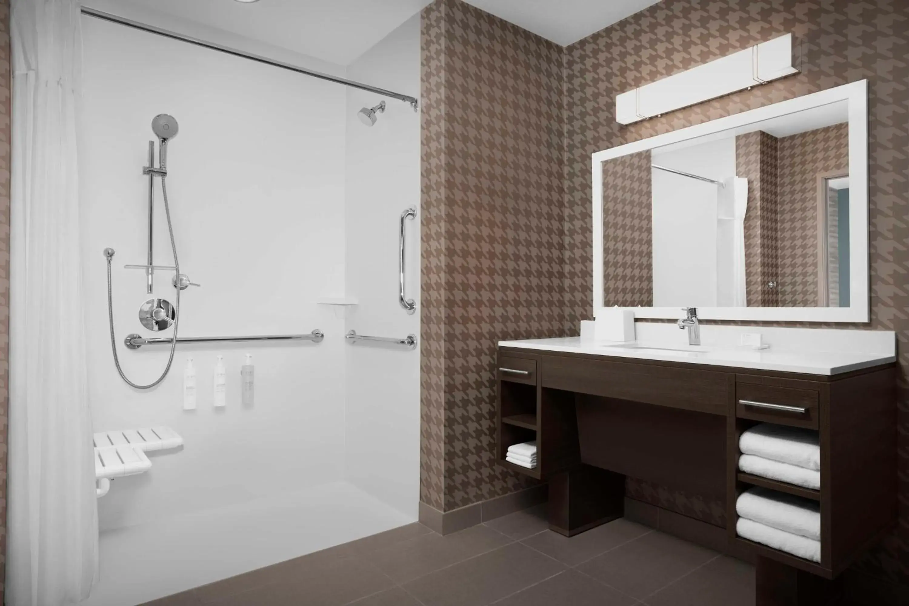 Bathroom in Home2 Suites By Hilton Phoenix North Happy Valley Bathroom in Home2 Suites By Hilton Phoenix North Happy Valley