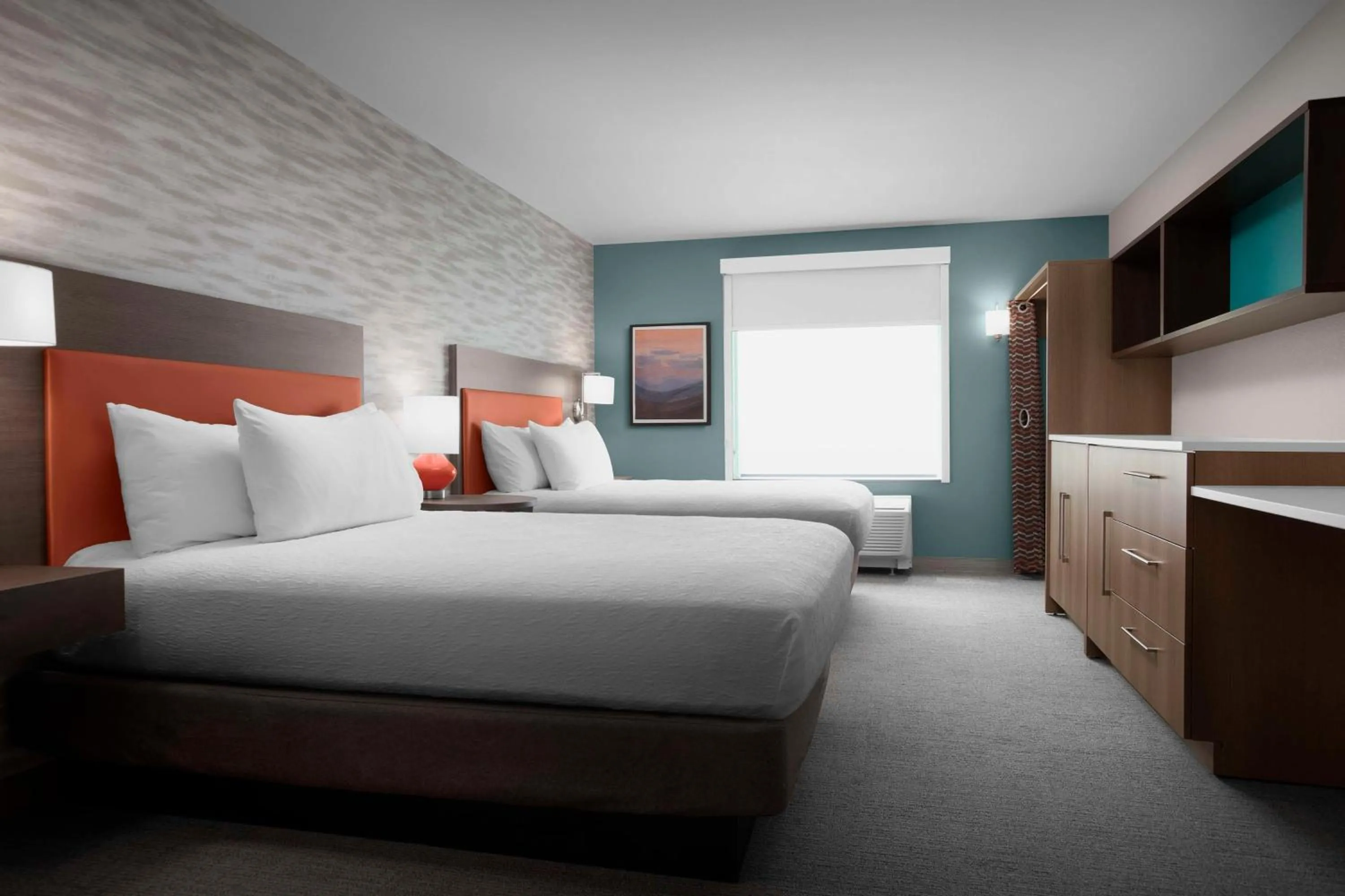 Bed in Home2 Suites By Hilton Phoenix North Happy Valley