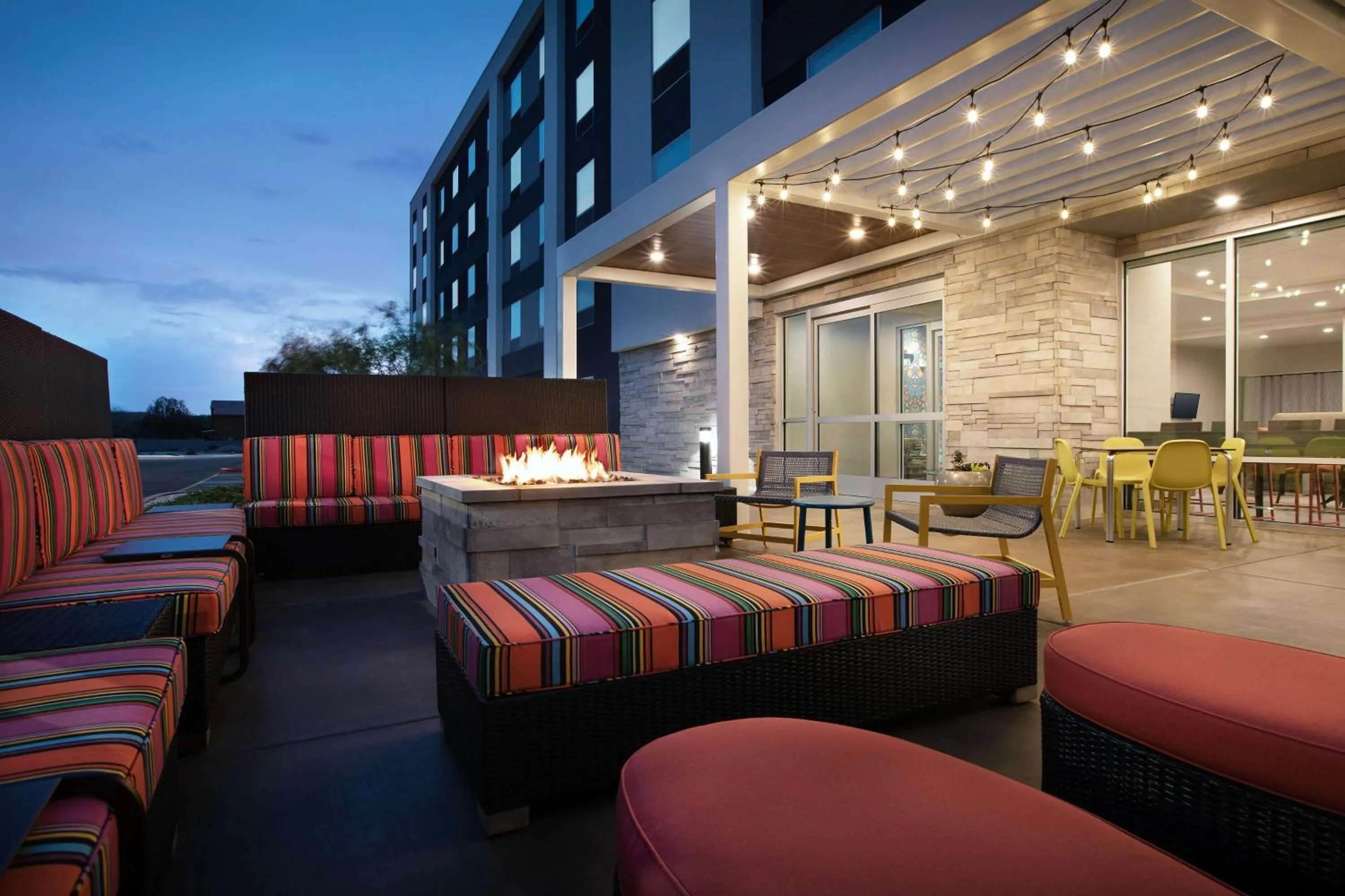 Patio in Home2 Suites By Hilton Phoenix North Happy Valley