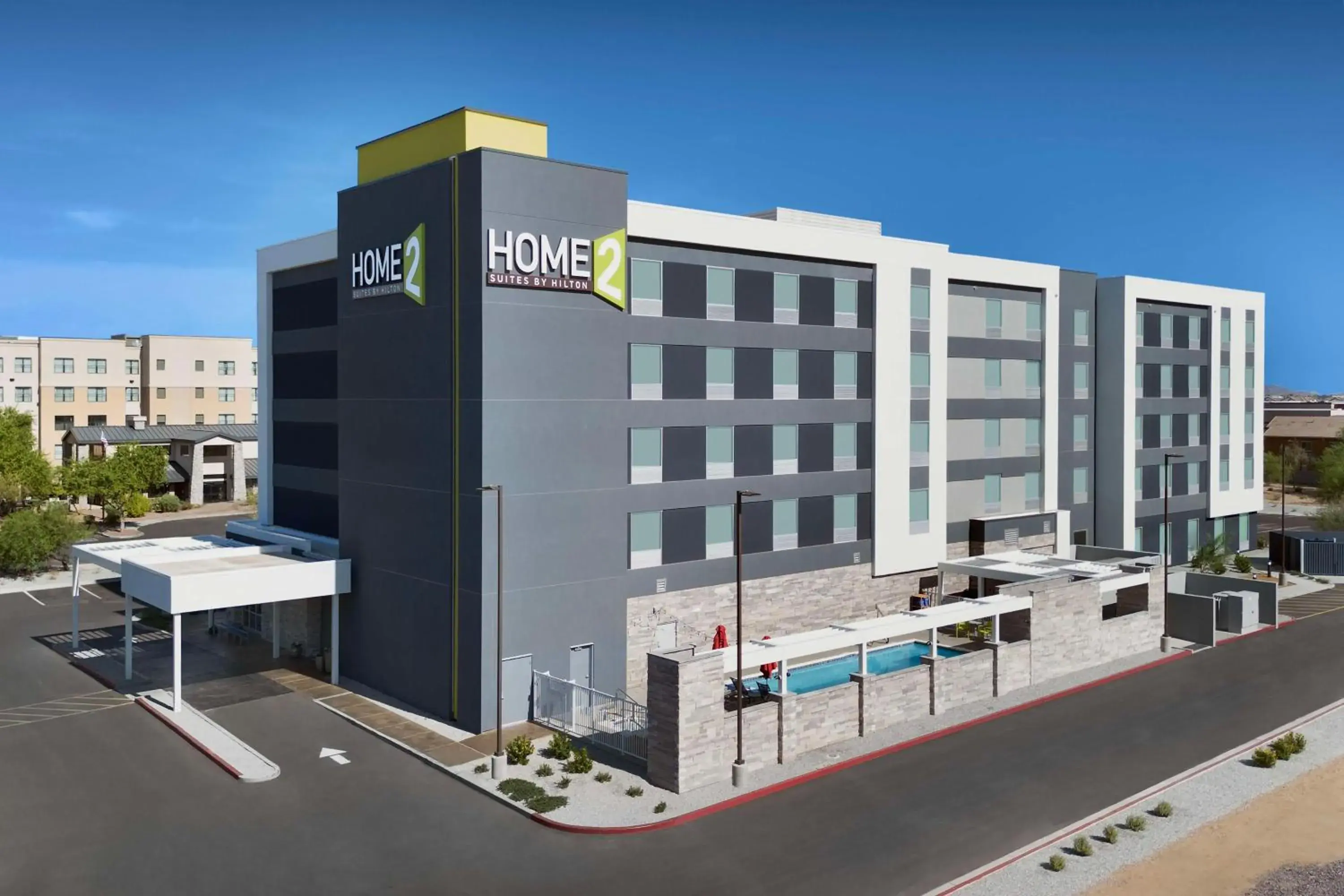 Property building in Home2 Suites By Hilton Phoenix North Happy Valley Property building in Home2 Suites By Hilton Phoenix North Happy Valley
