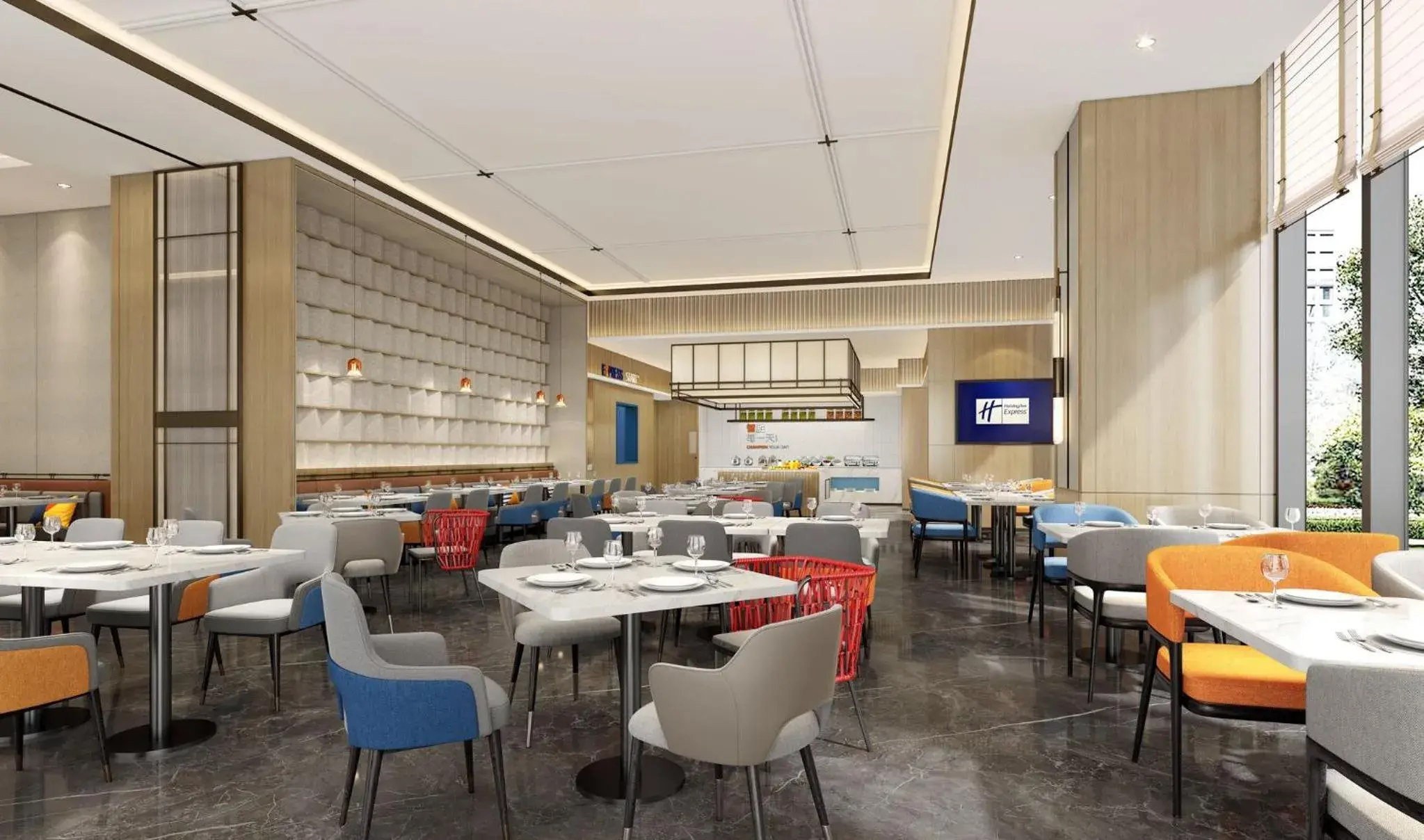 Restaurant/places to eat in Holiday Inn Express Xi'an Daxing by IHG Restaurant/places to eat in Holiday Inn Express Xi'an Daxing by IHG