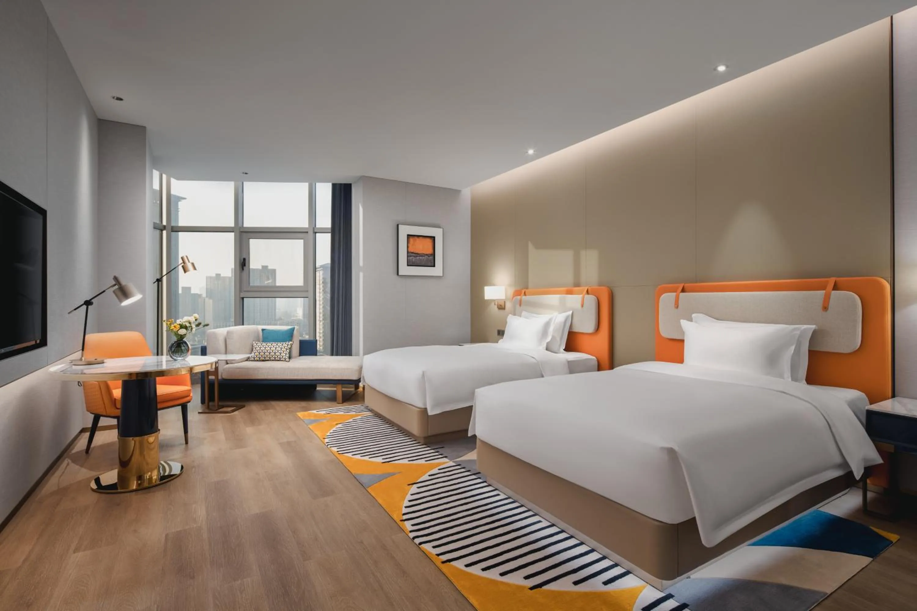 Bed in voco Xi'an Qindu Legend by IHG