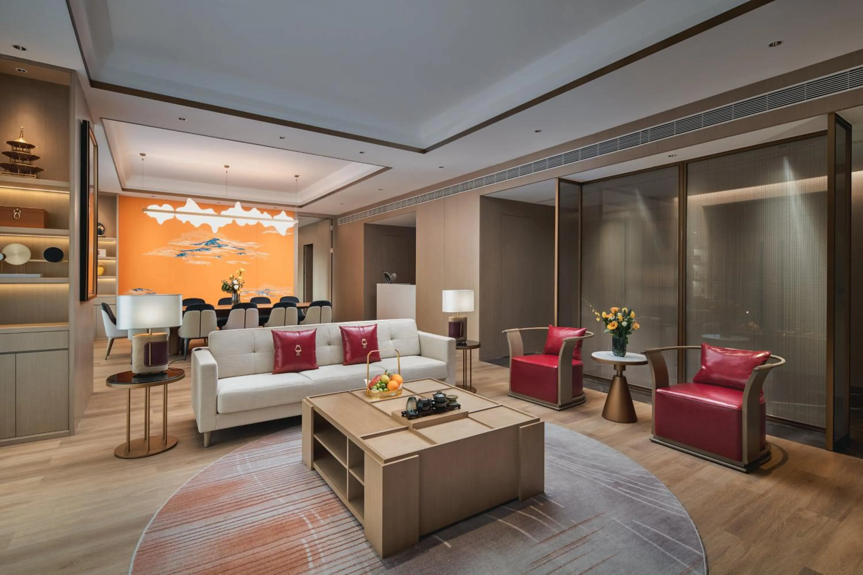 Photo of the whole room in voco Xi'an Qindu Legend by IHG