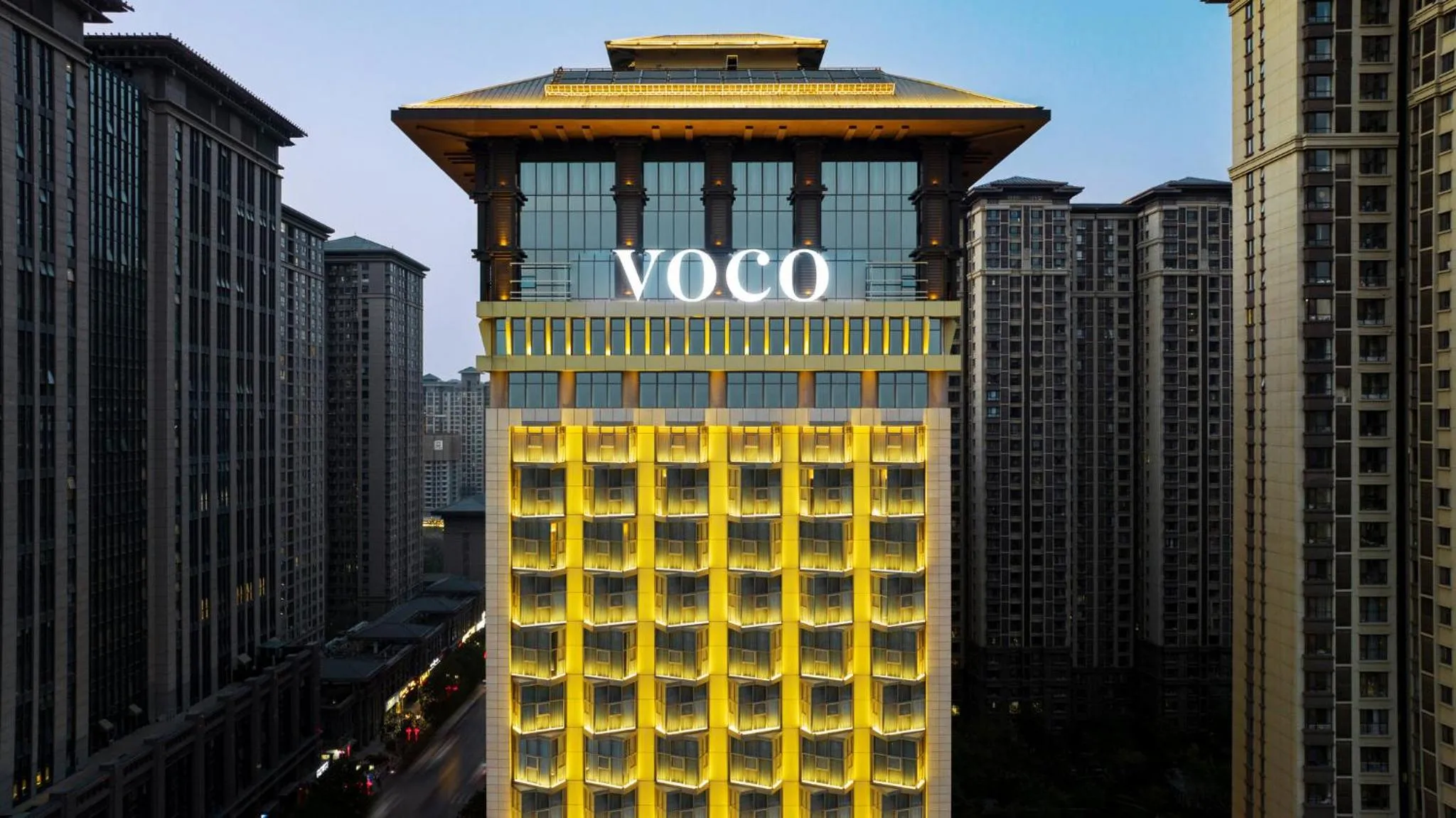 Property building in voco Xi'an Qindu Legend by IHG
