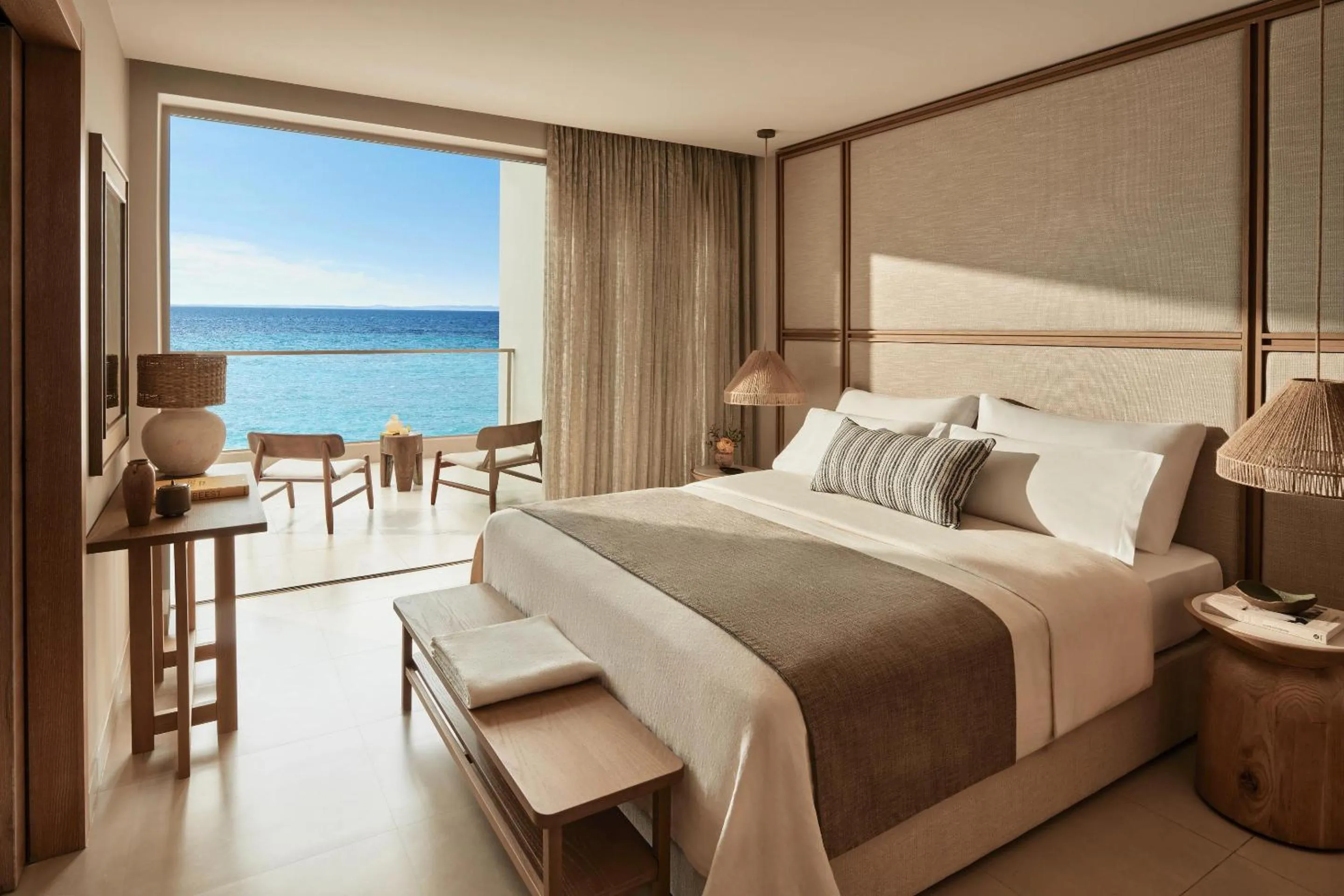 Photo of the whole room, Bed in Ikos Olivia