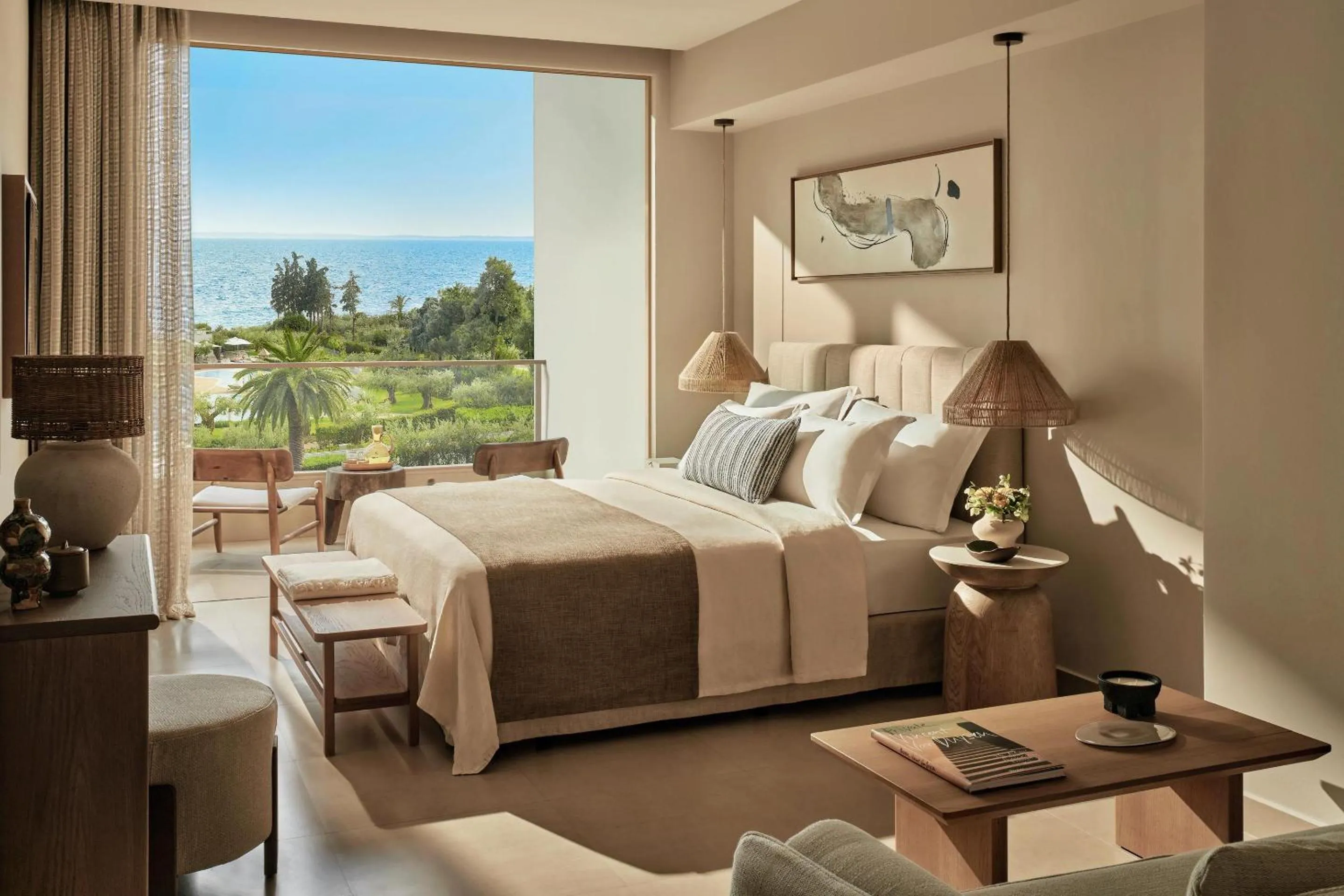 Photo of the whole room, Bed in Ikos Olivia