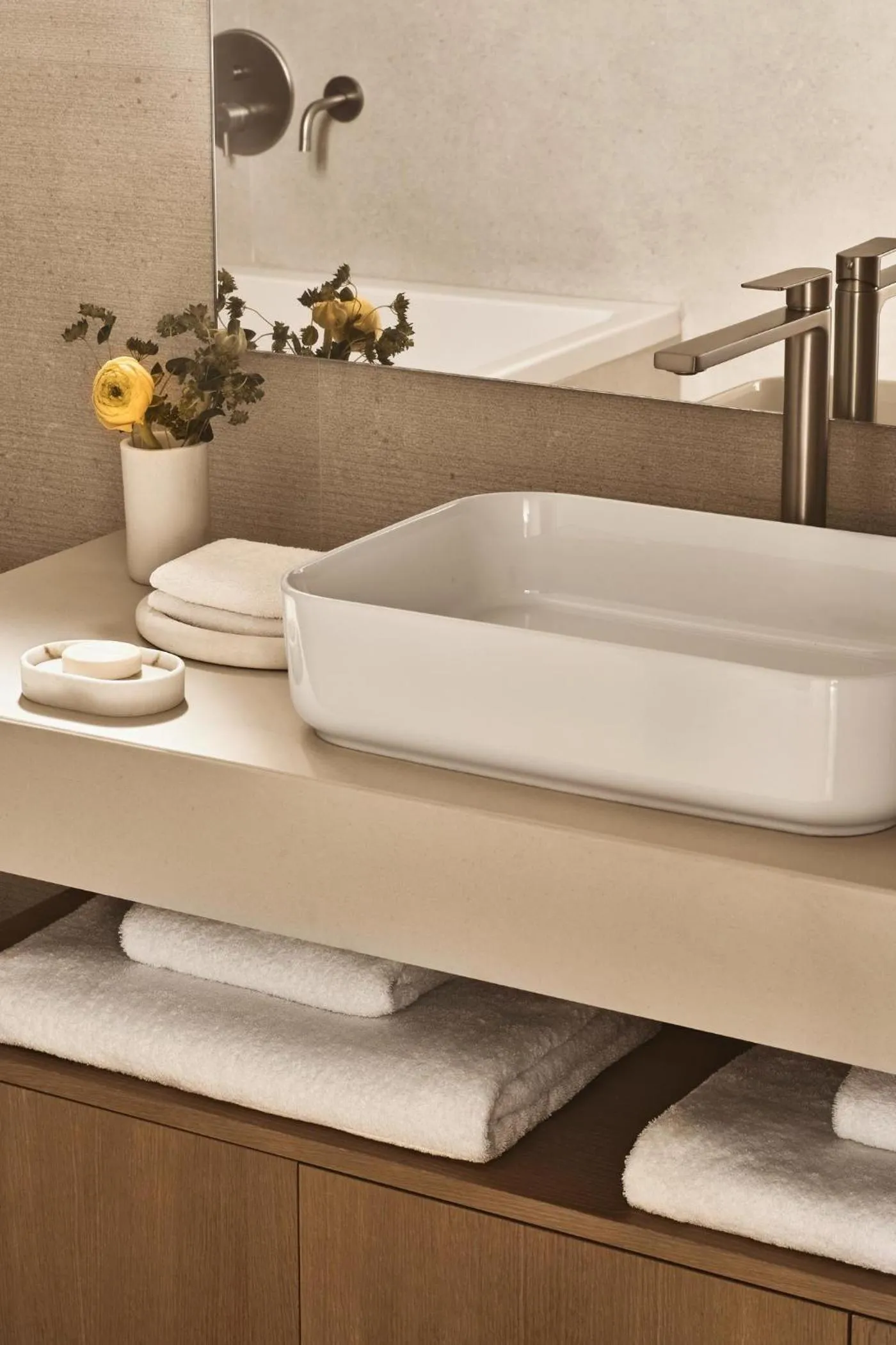 Bathroom in Ikos Olivia