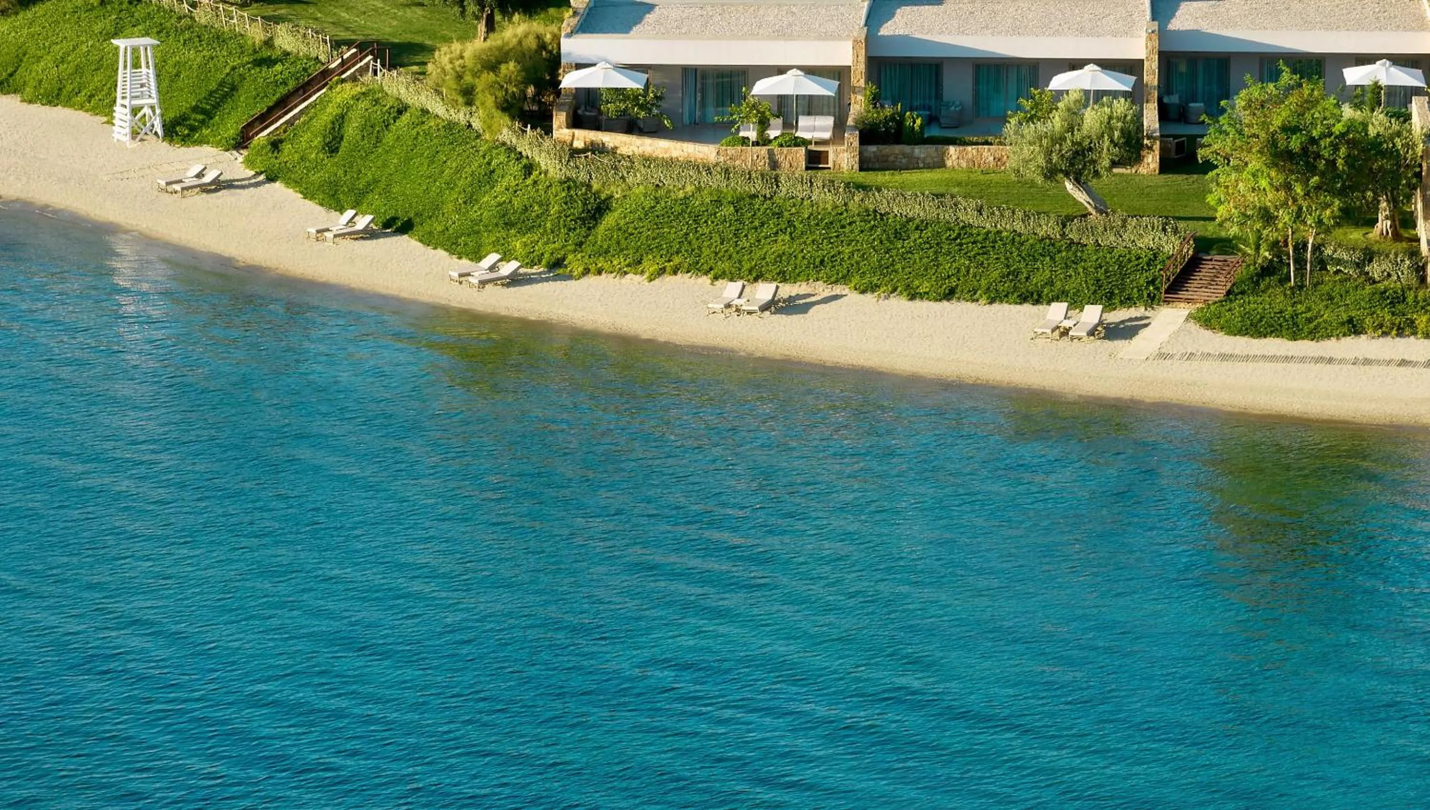 Beach in Ikos Olivia