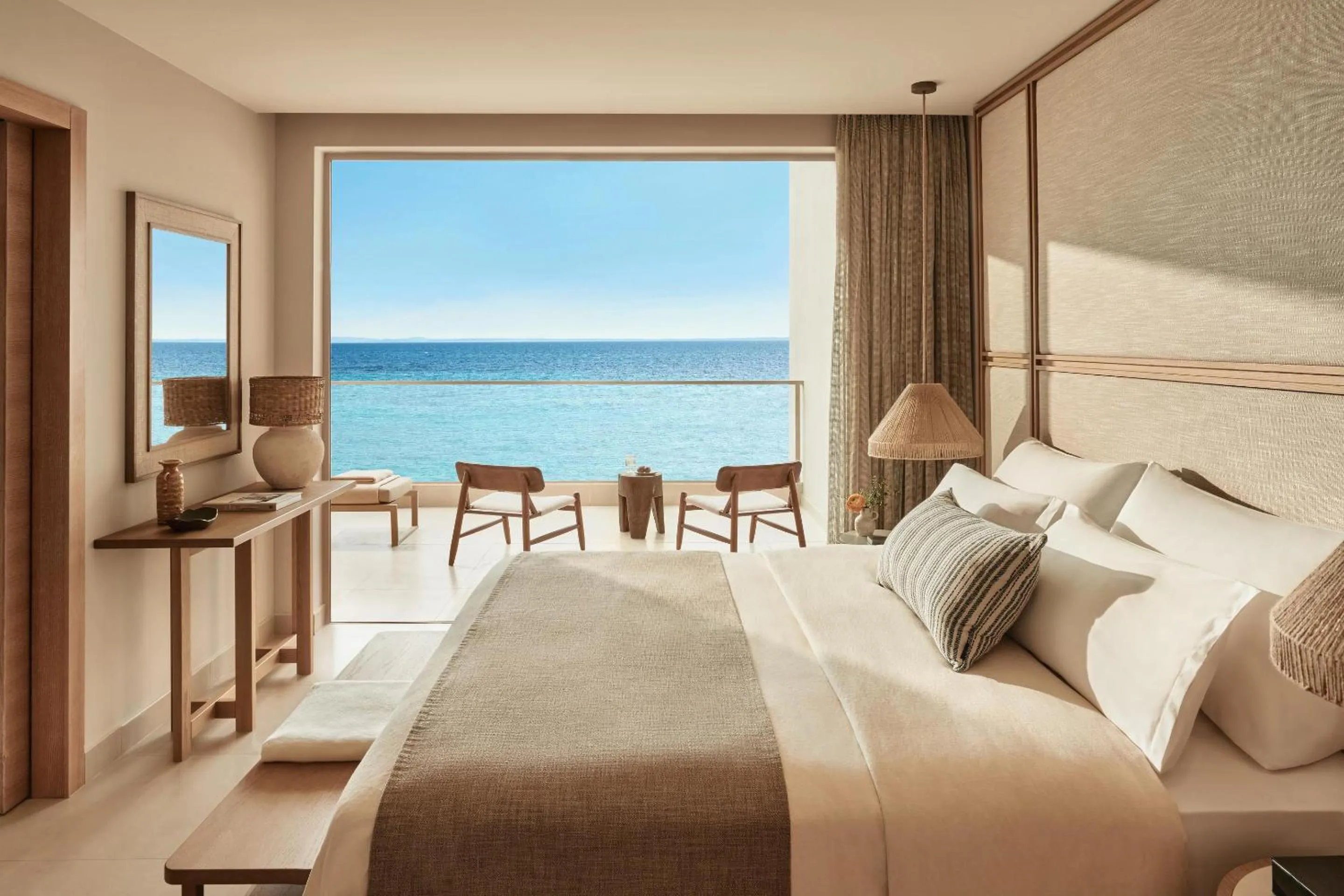 Photo of the whole room, Bed in Ikos Olivia