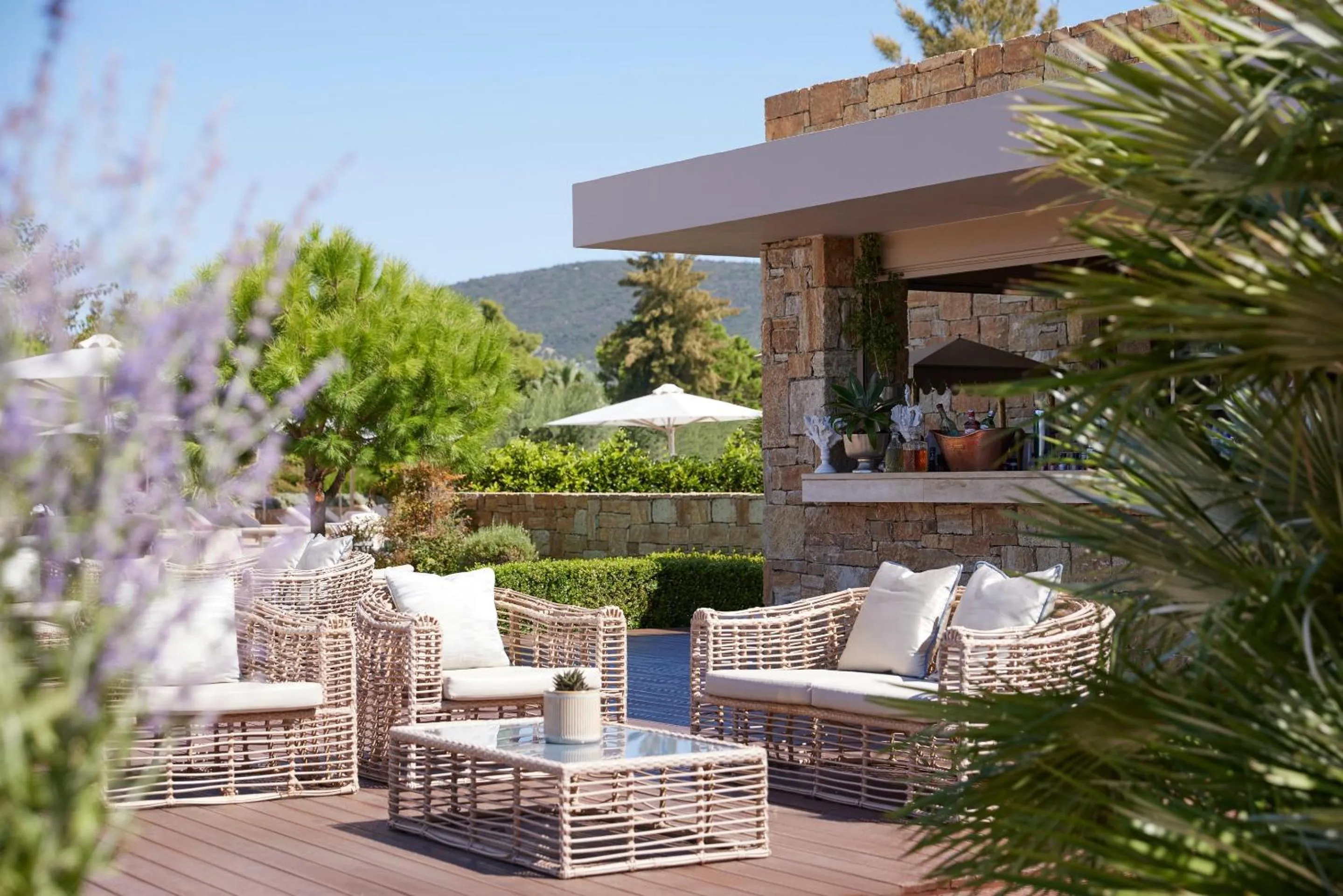 Lounge or bar in Ikos Olivia