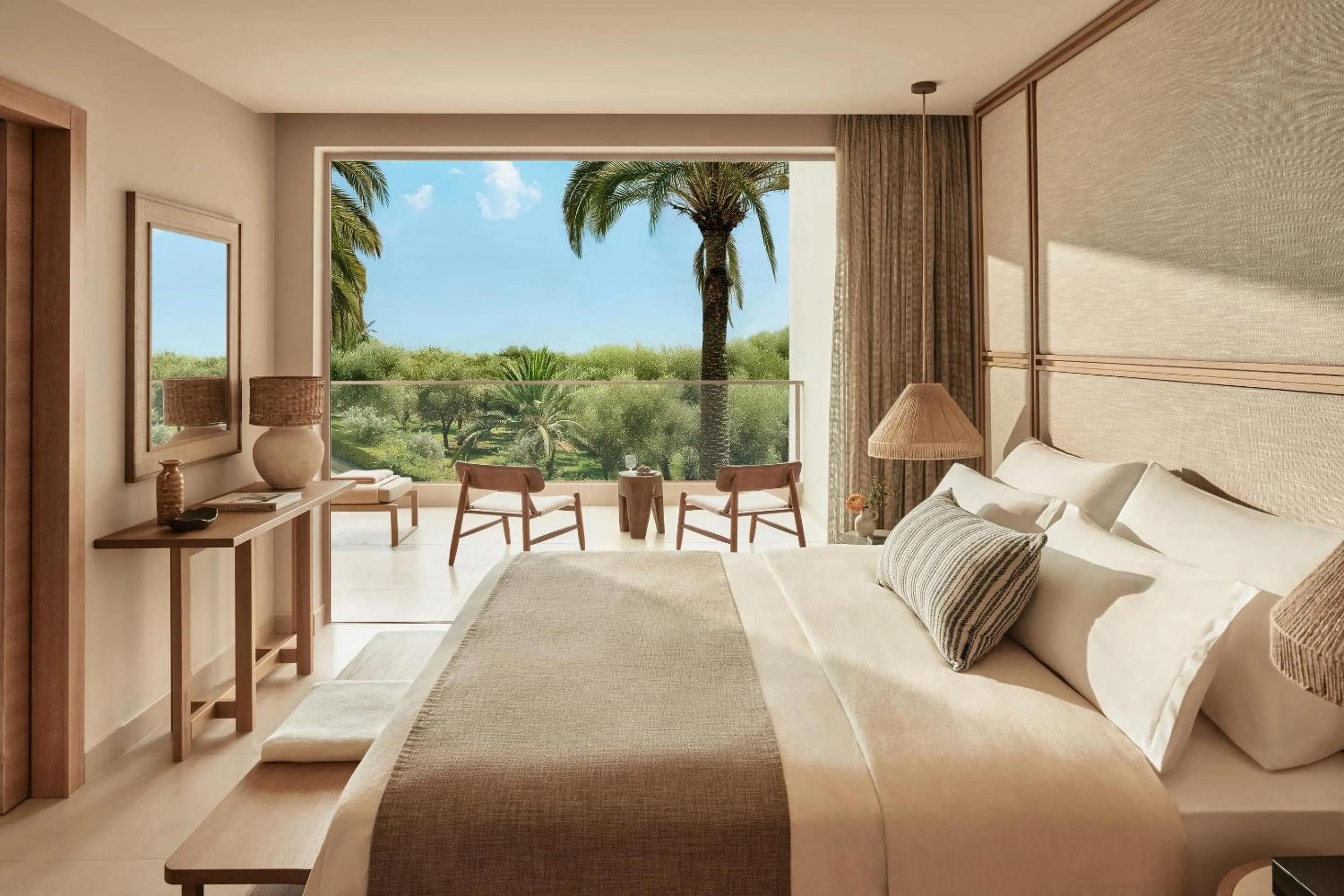 Photo of the whole room, Bed in Ikos Olivia