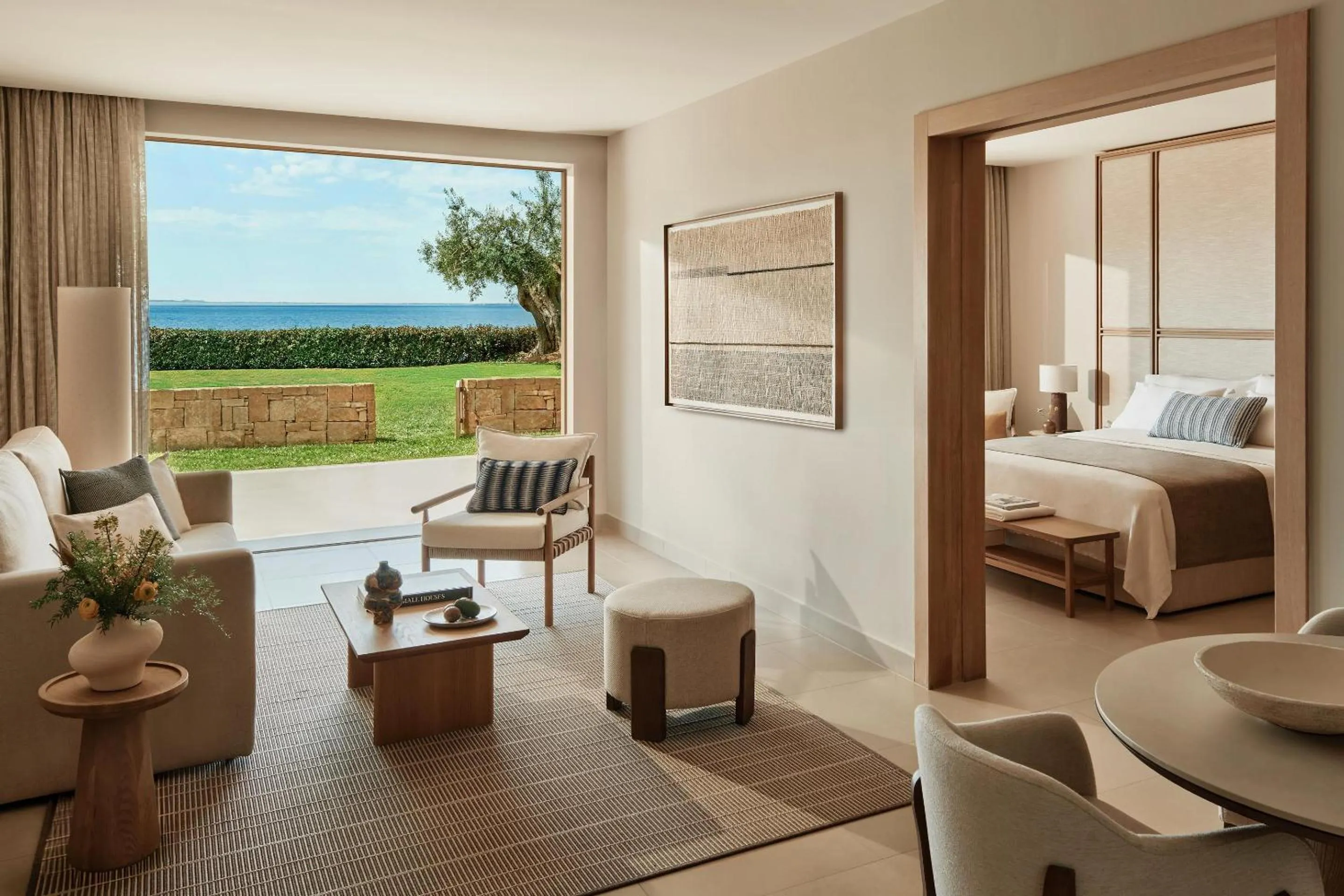 Photo of the whole room, Bed in Ikos Olivia