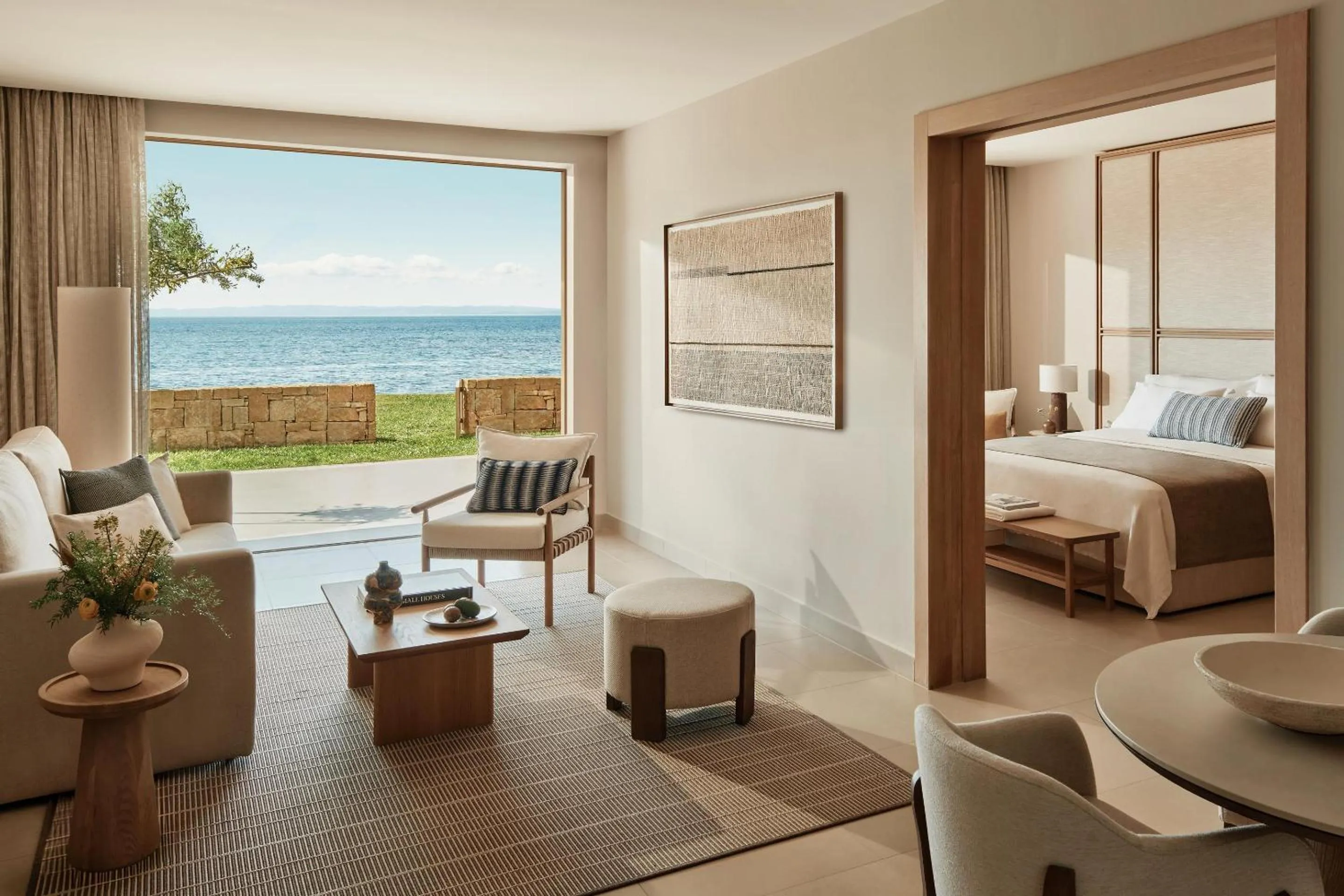 Photo of the whole room, Bed in Ikos Olivia