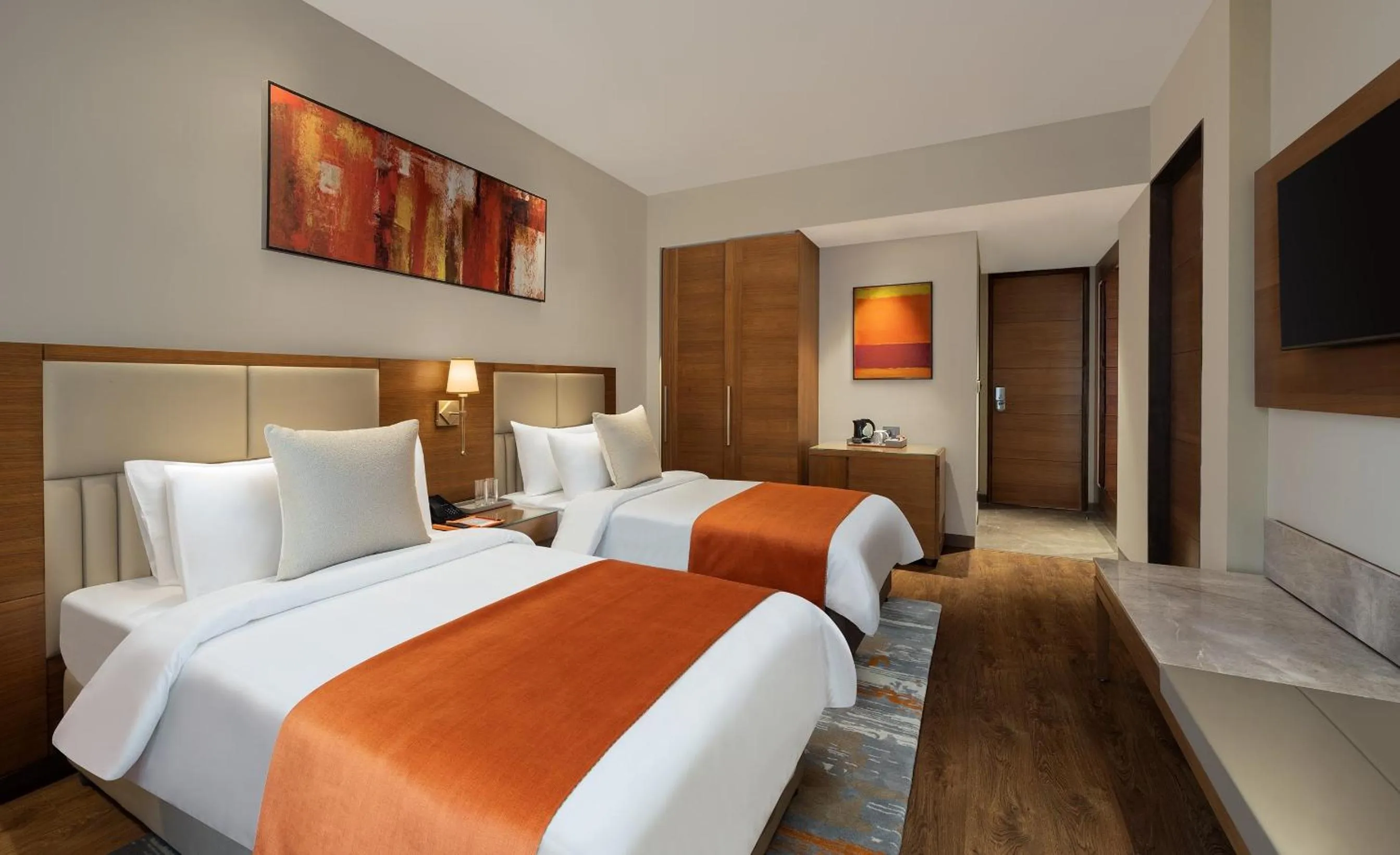 Bedroom, Bed in Fortune Park, East Delhi - Member ITC Hotels' Group