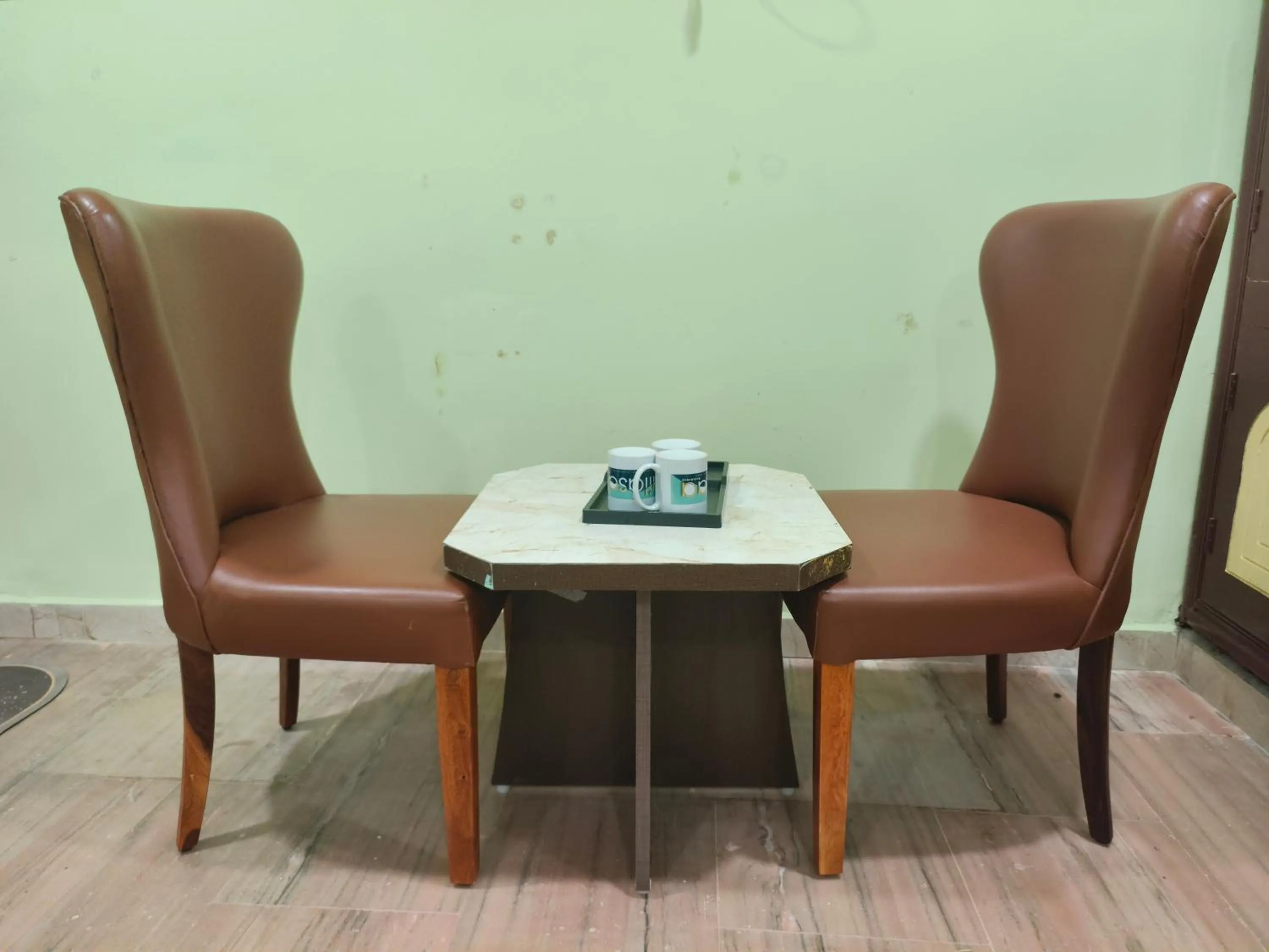 Seating area in Kailasaa Residency