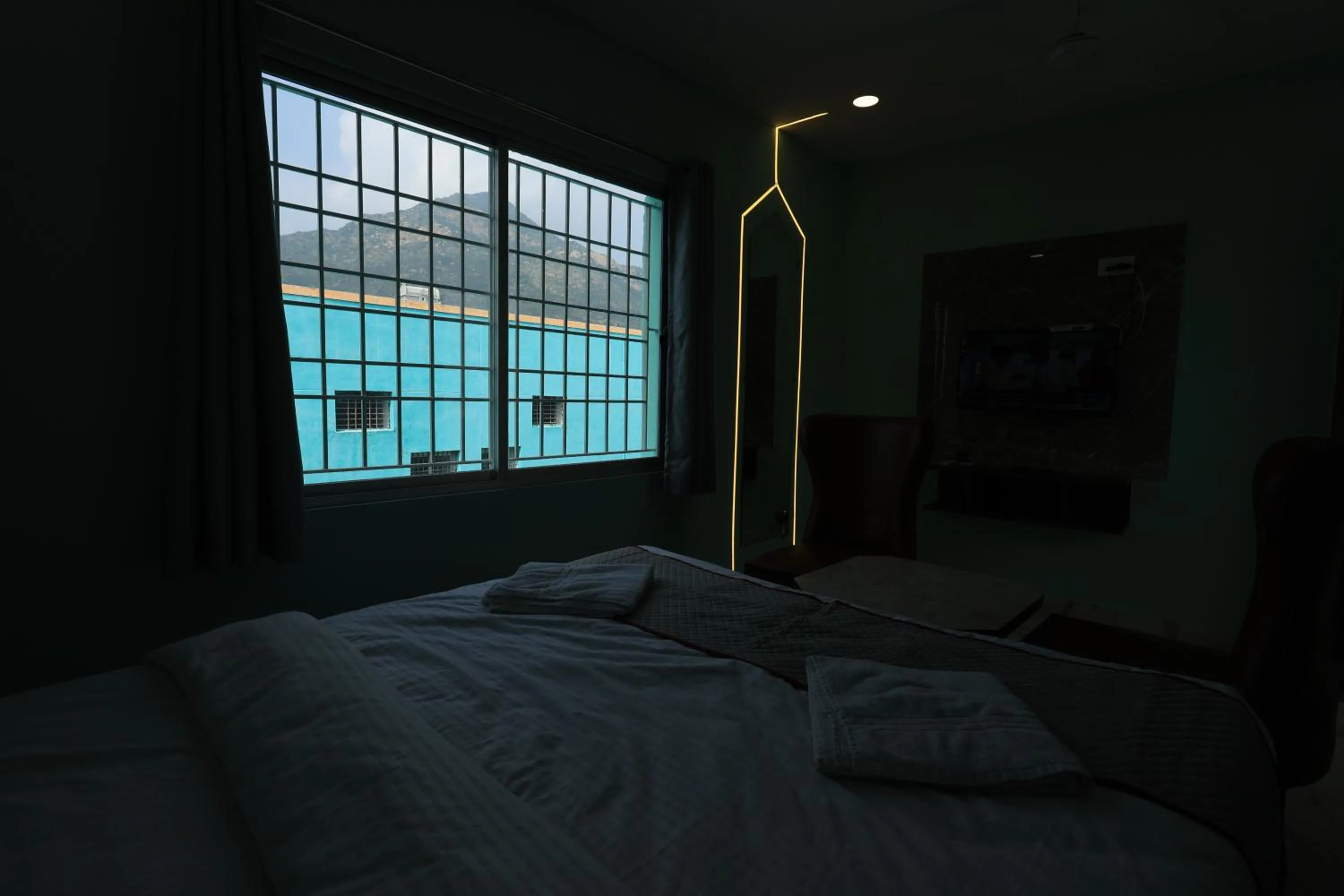 Bedroom, Bed in Kailasaa Residency