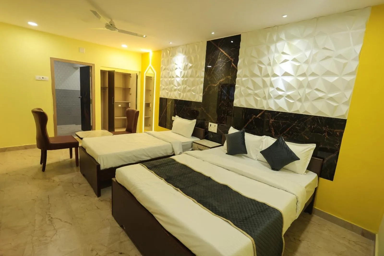 Bedroom, Bed in Kailasaa Residency