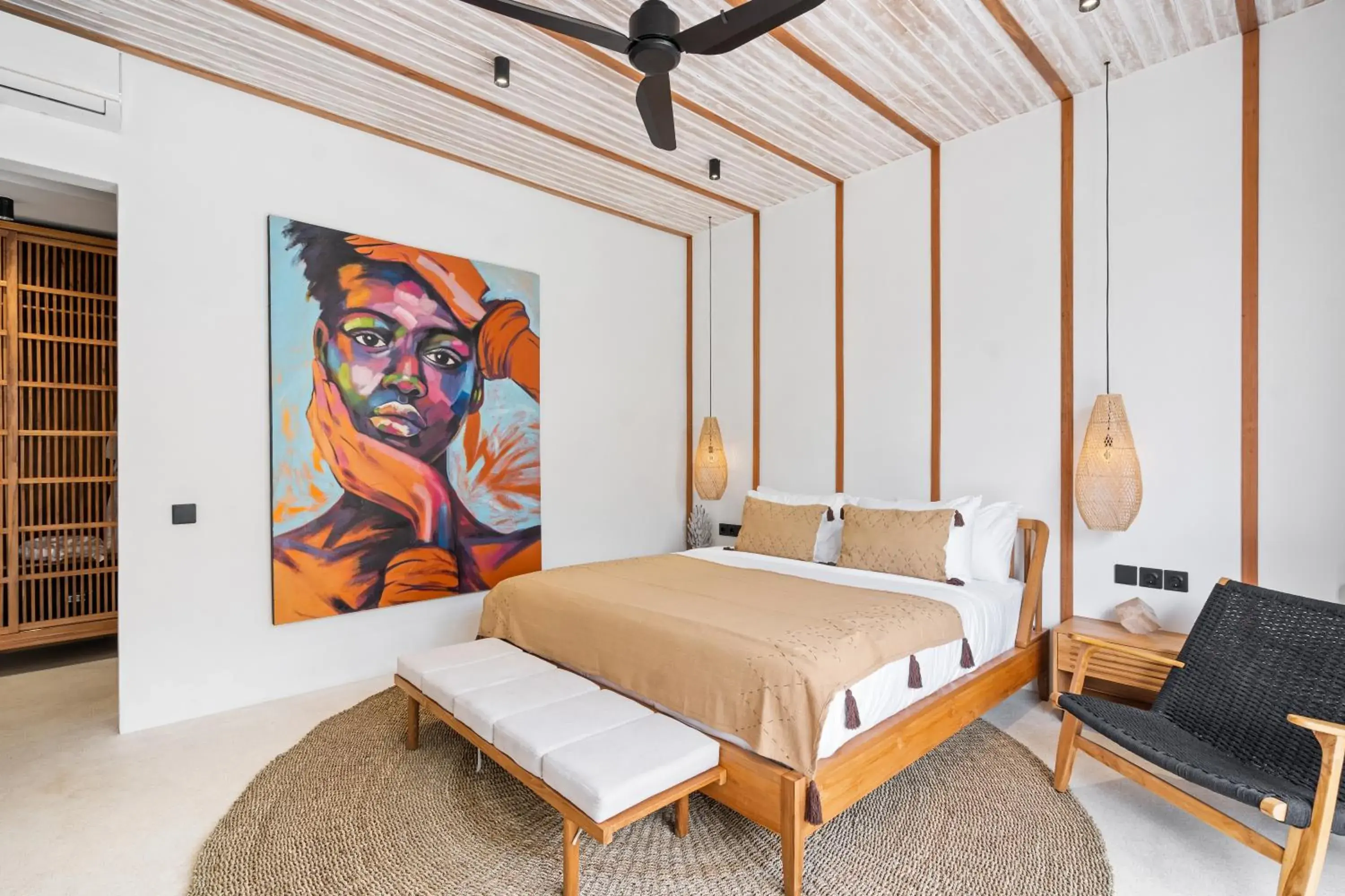 Bed in Alicante Villa Bed in Alicante Villa