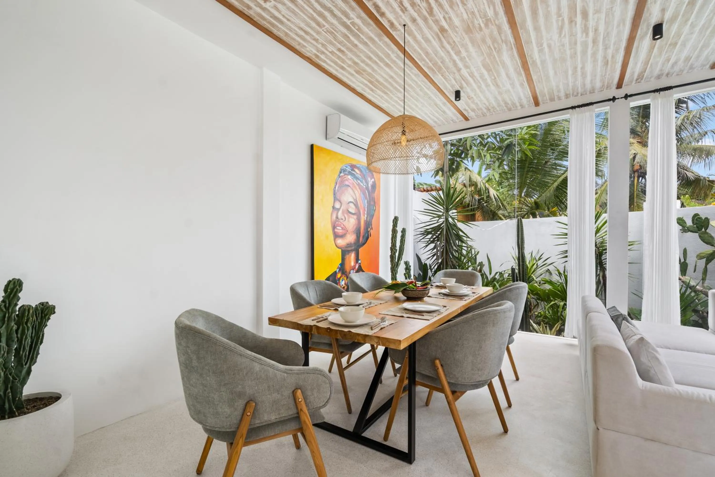Living room in Alicante Villa