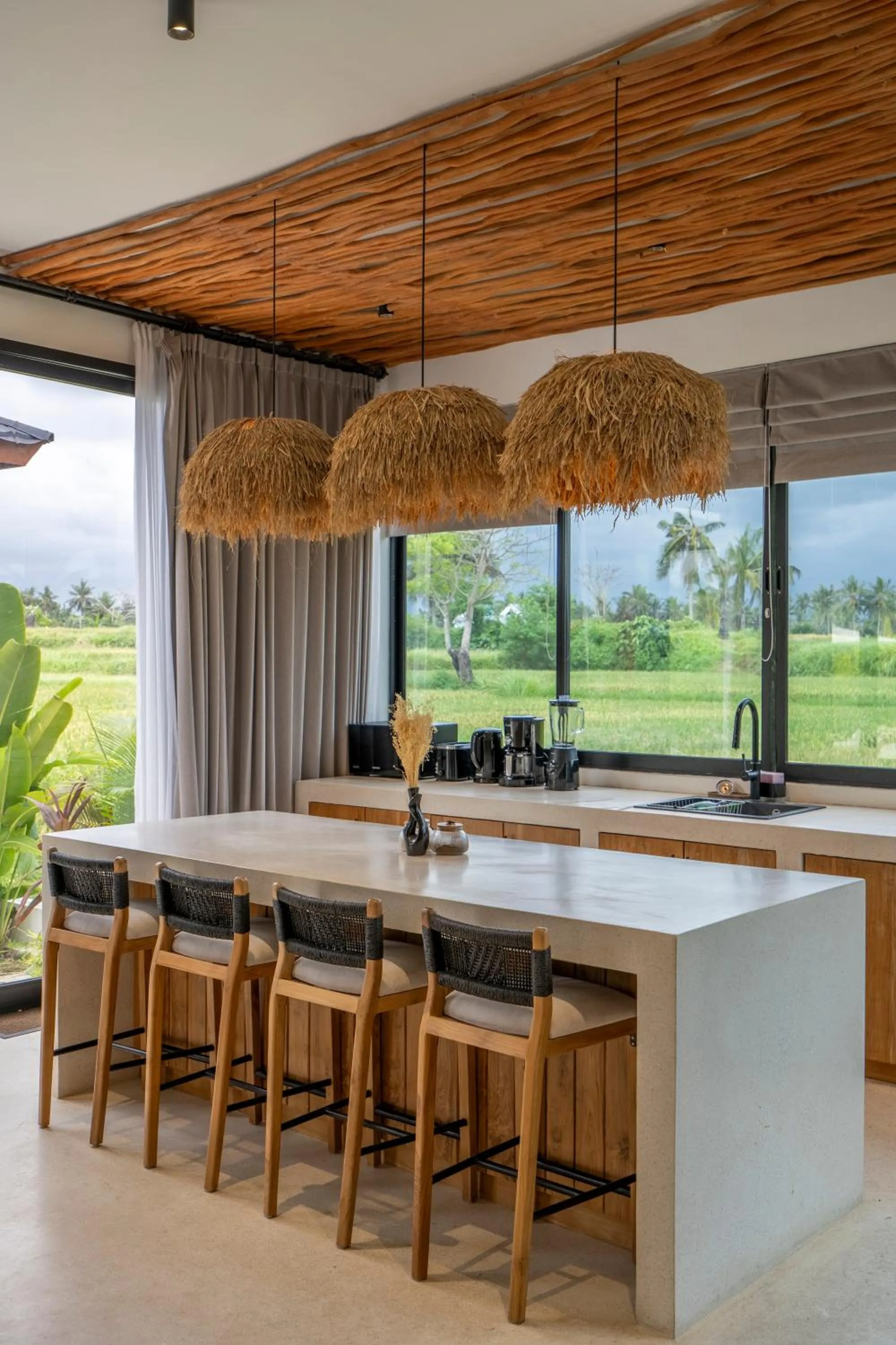 Natural landscape in Marbella Villa