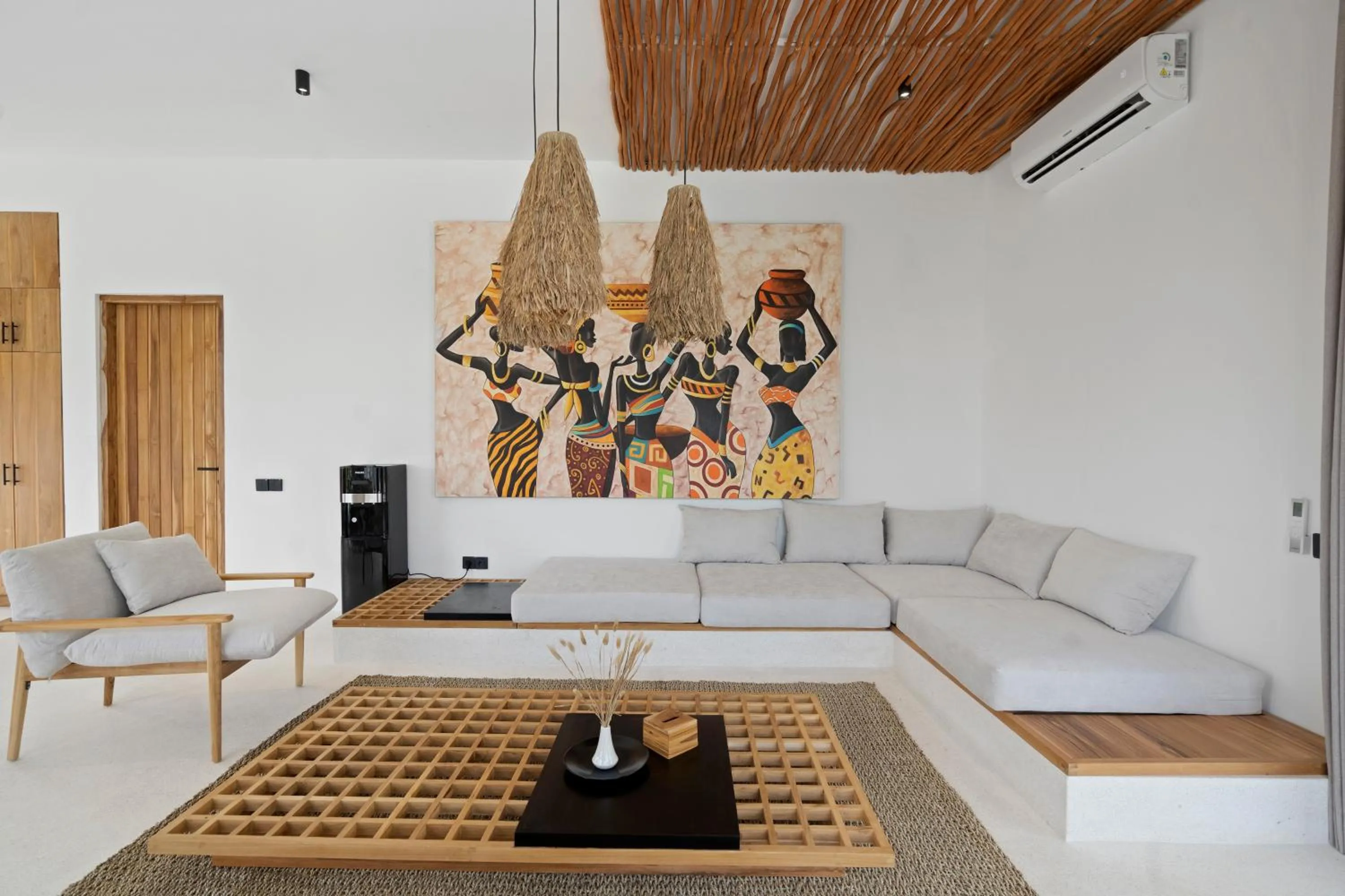 Living room in Marbella Villa