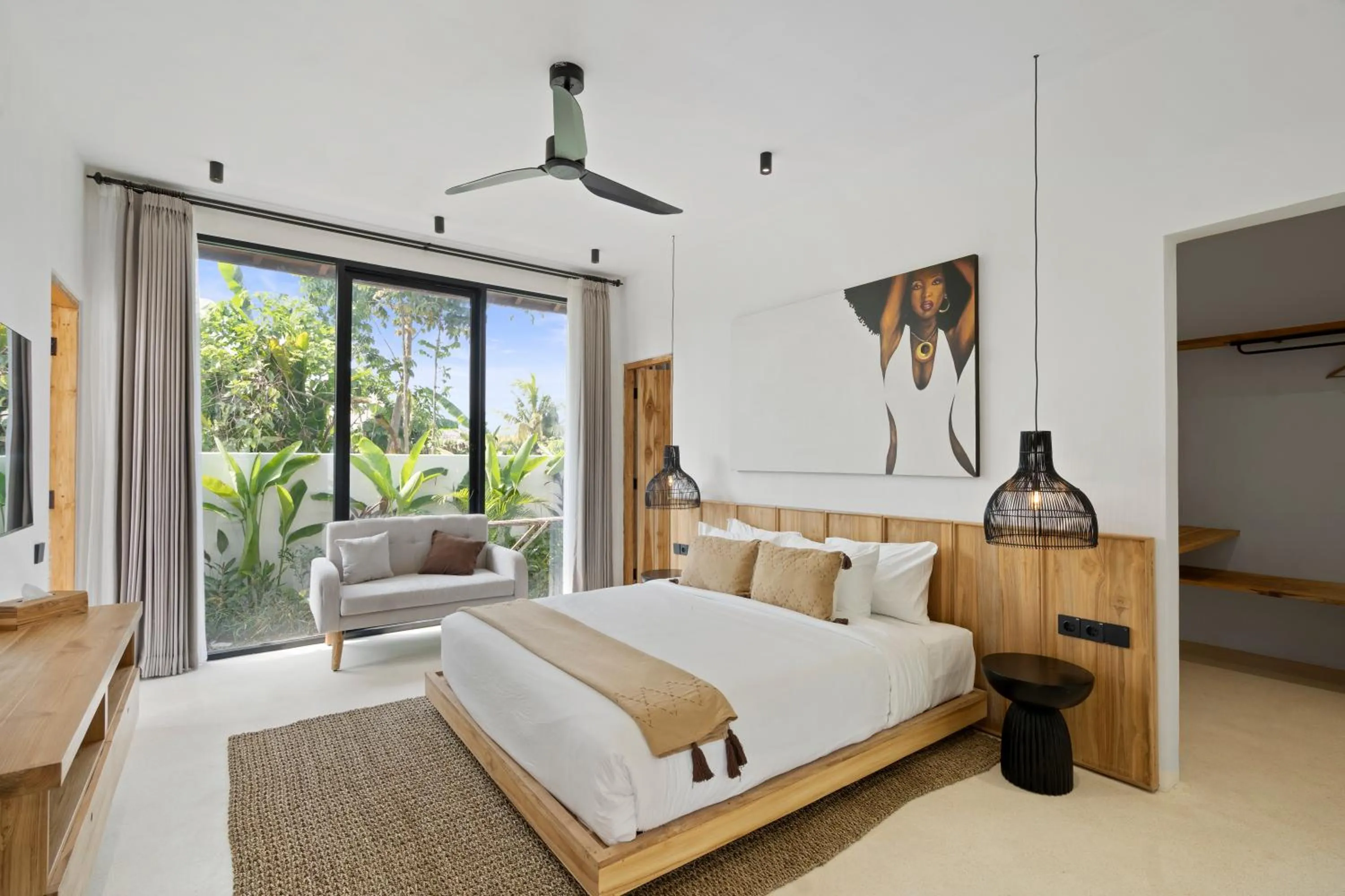 Bed in Marbella Villa