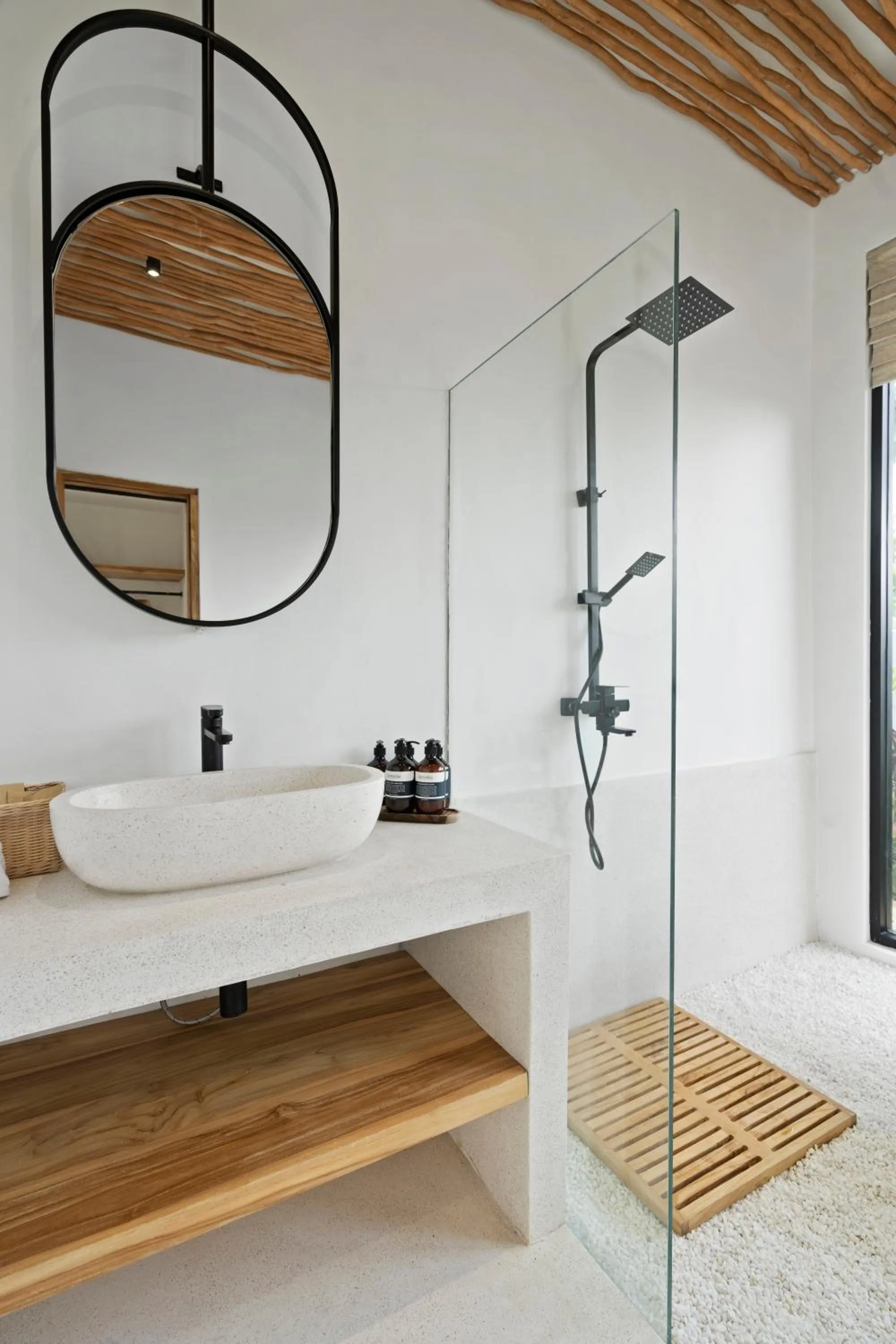 Shower in Marbella Villa