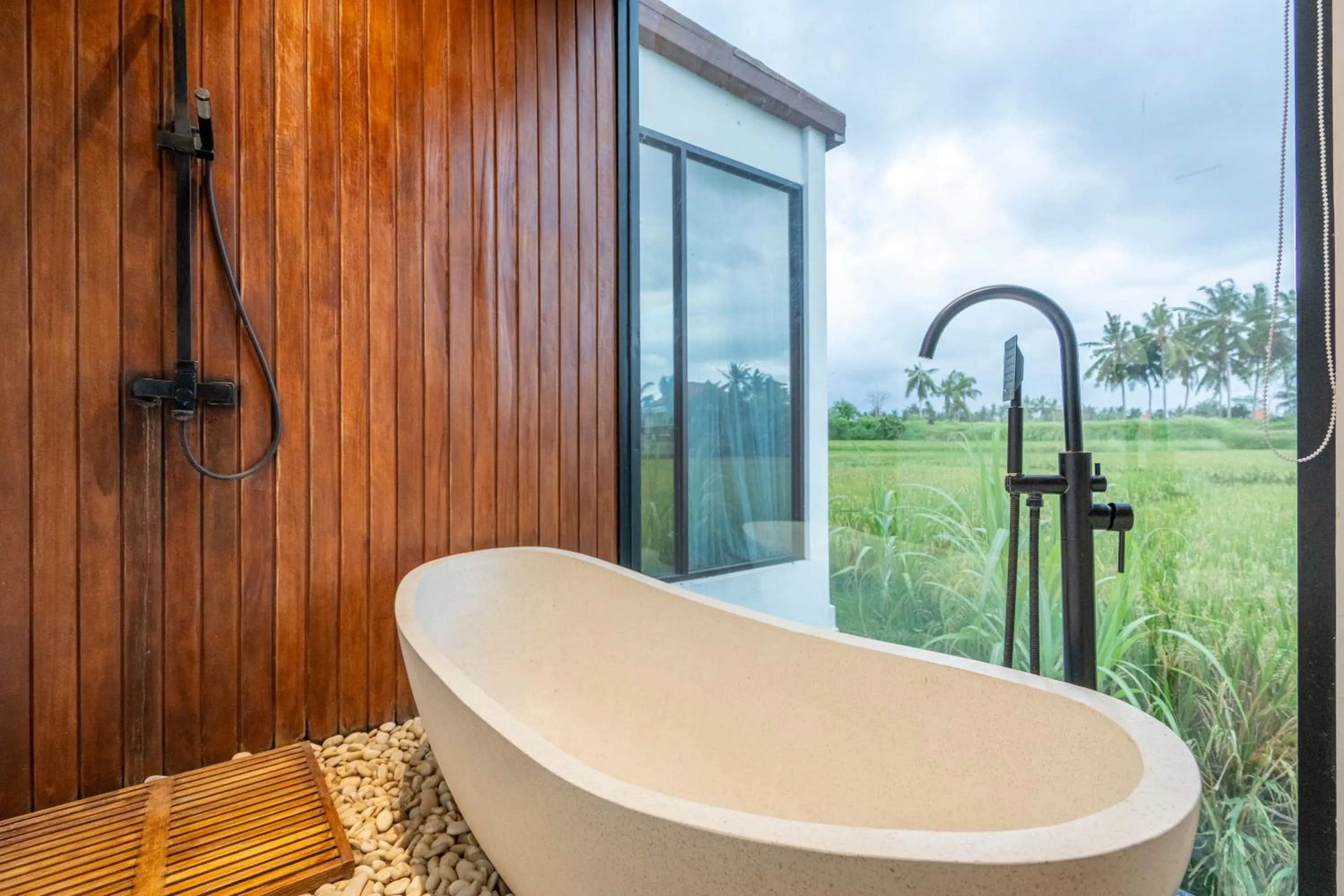 Natural landscape in Marbella Villa