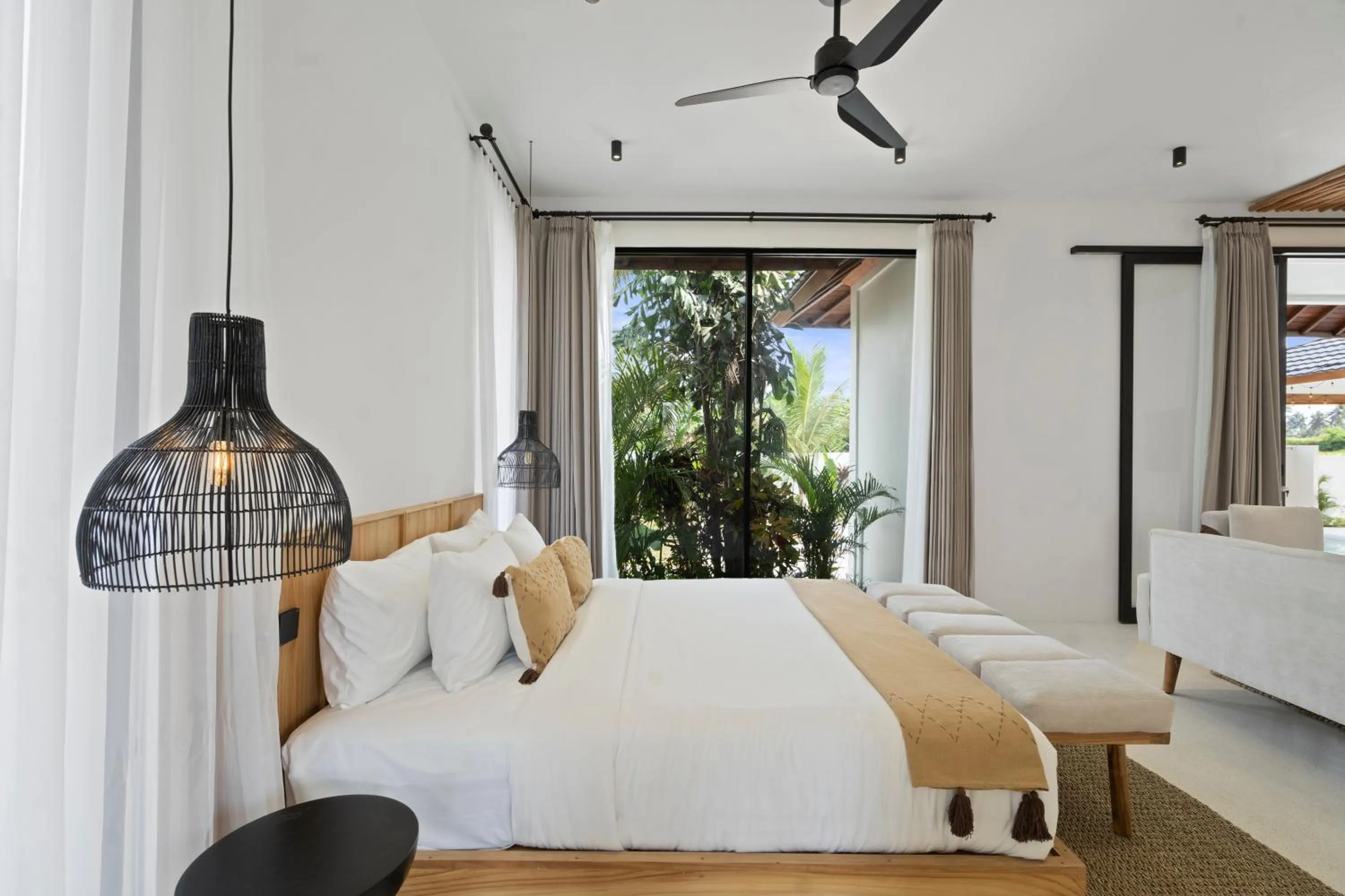 Bed in Marbella Villa