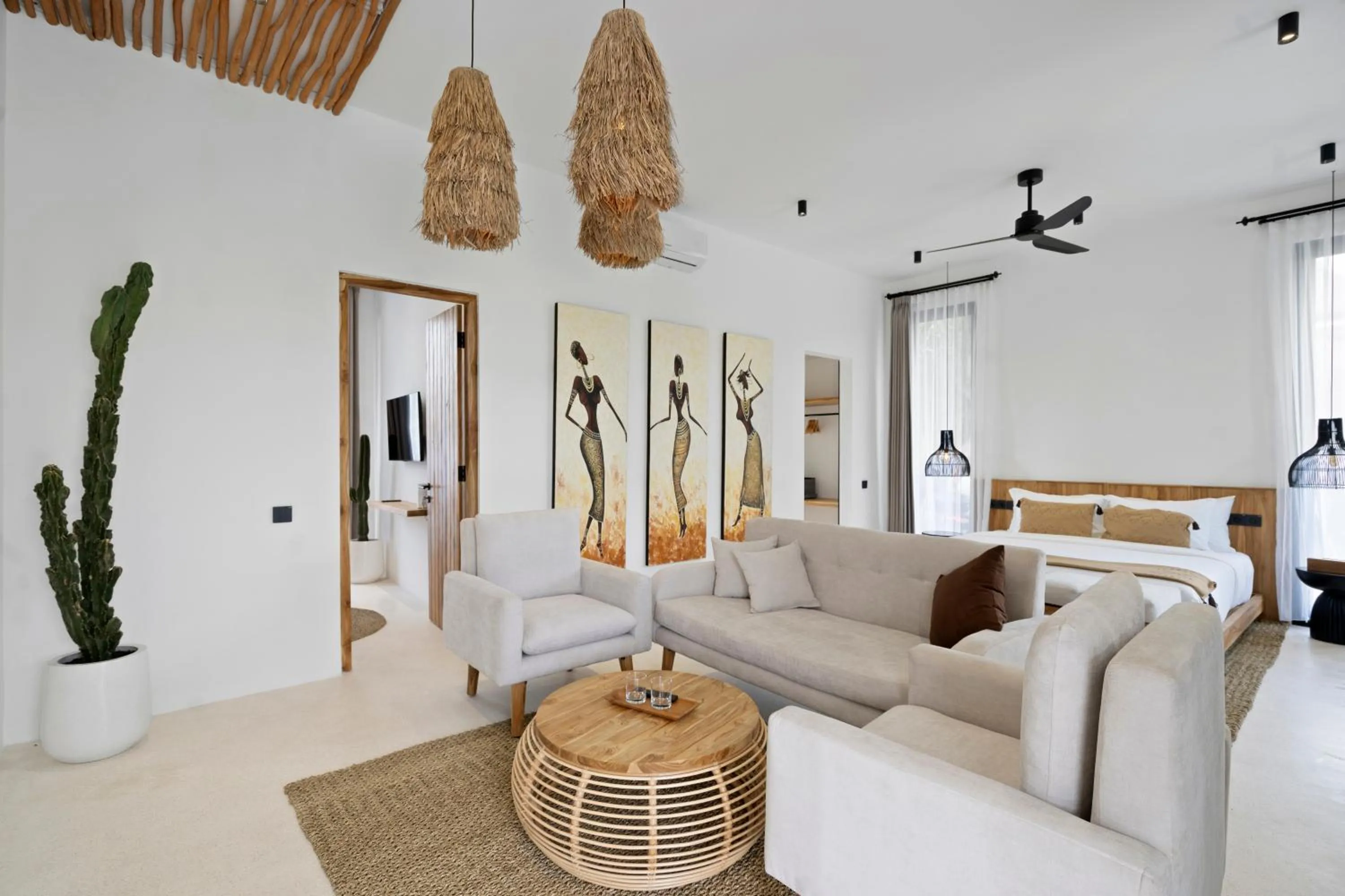 Bed in Marbella Villa