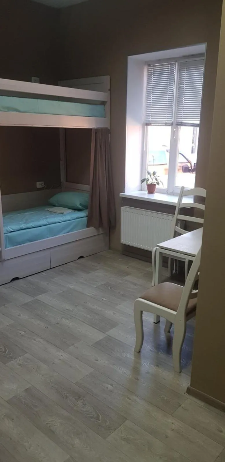 Bed in Hotel Aragvi