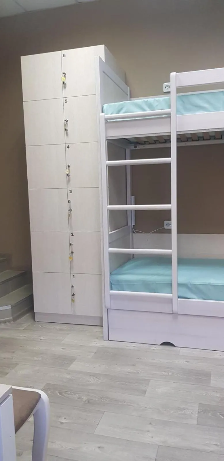 Bed in Hotel Aragvi