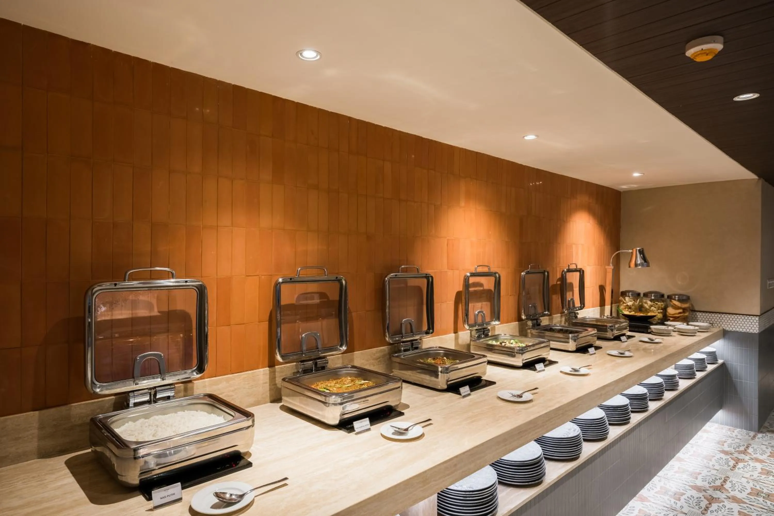 Buffet breakfast in Aston Bintaro Hotel & Conference Center