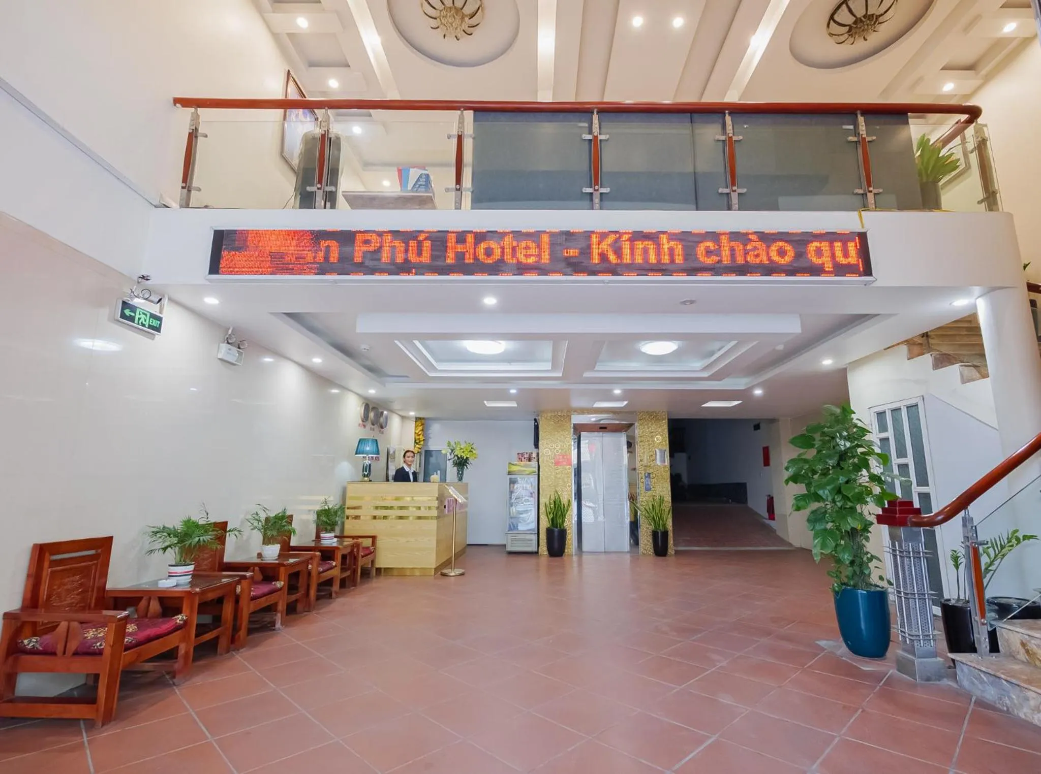 Lobby or reception in New An Phú Hotel