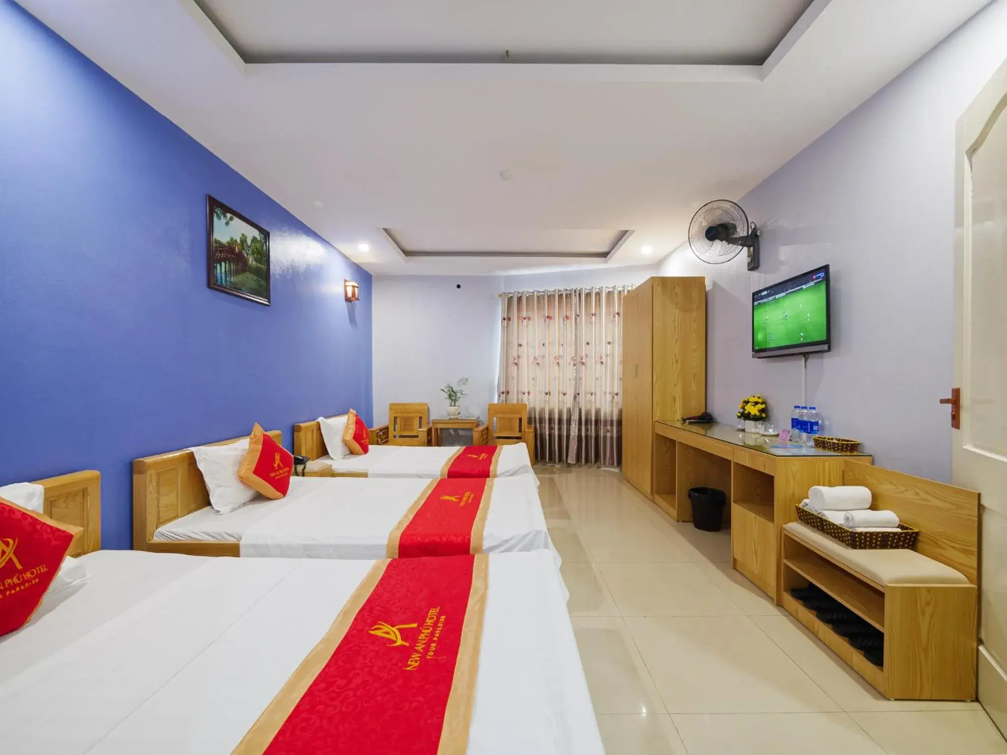 Bed in New An Phú Hotel Bed in New An Phú Hotel