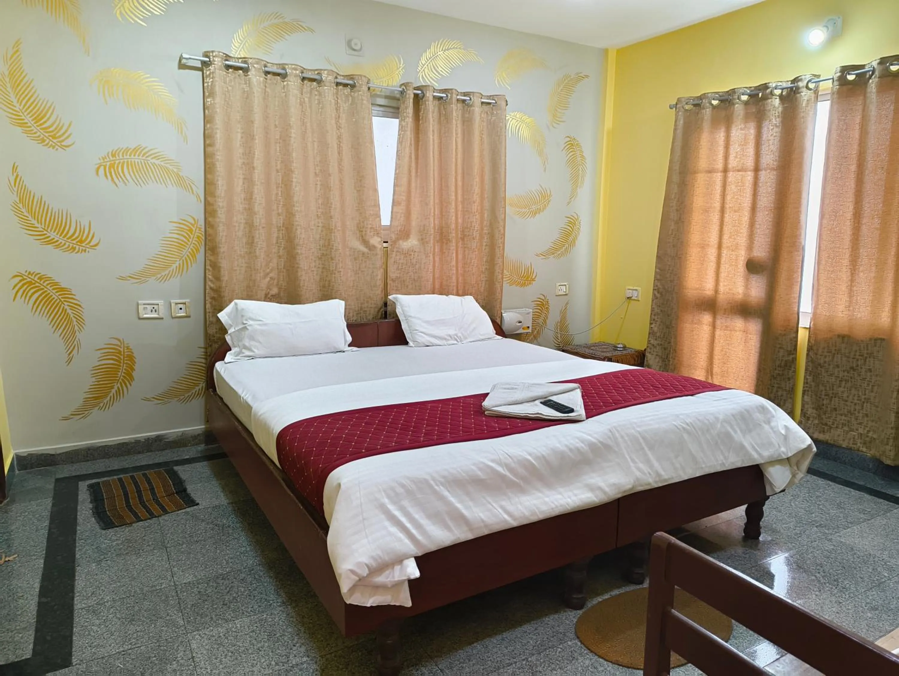 Bedroom, Bed in Hotel Swagat