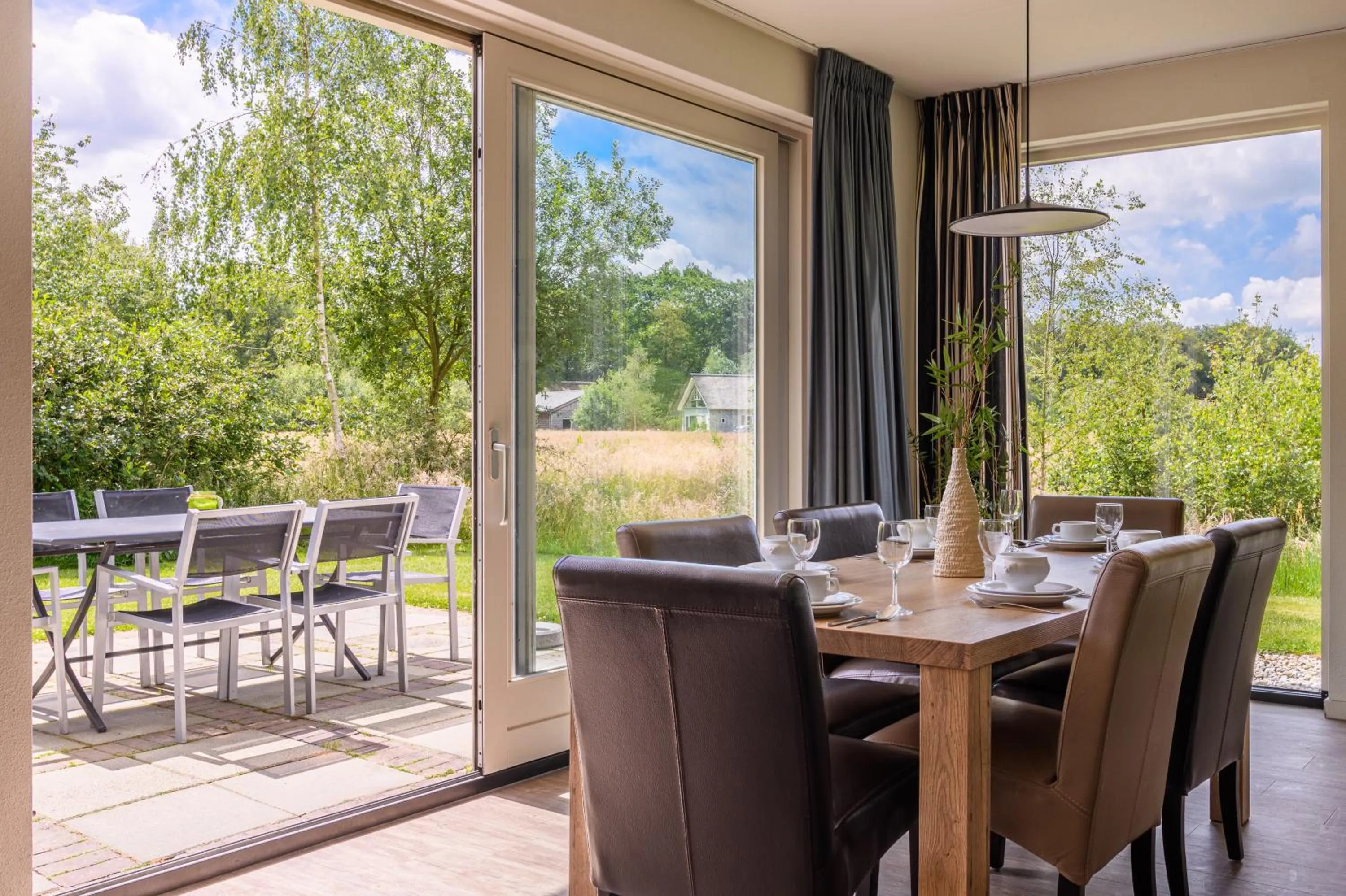 Patio in Summio Buitenplaats de Marke van Ruinen