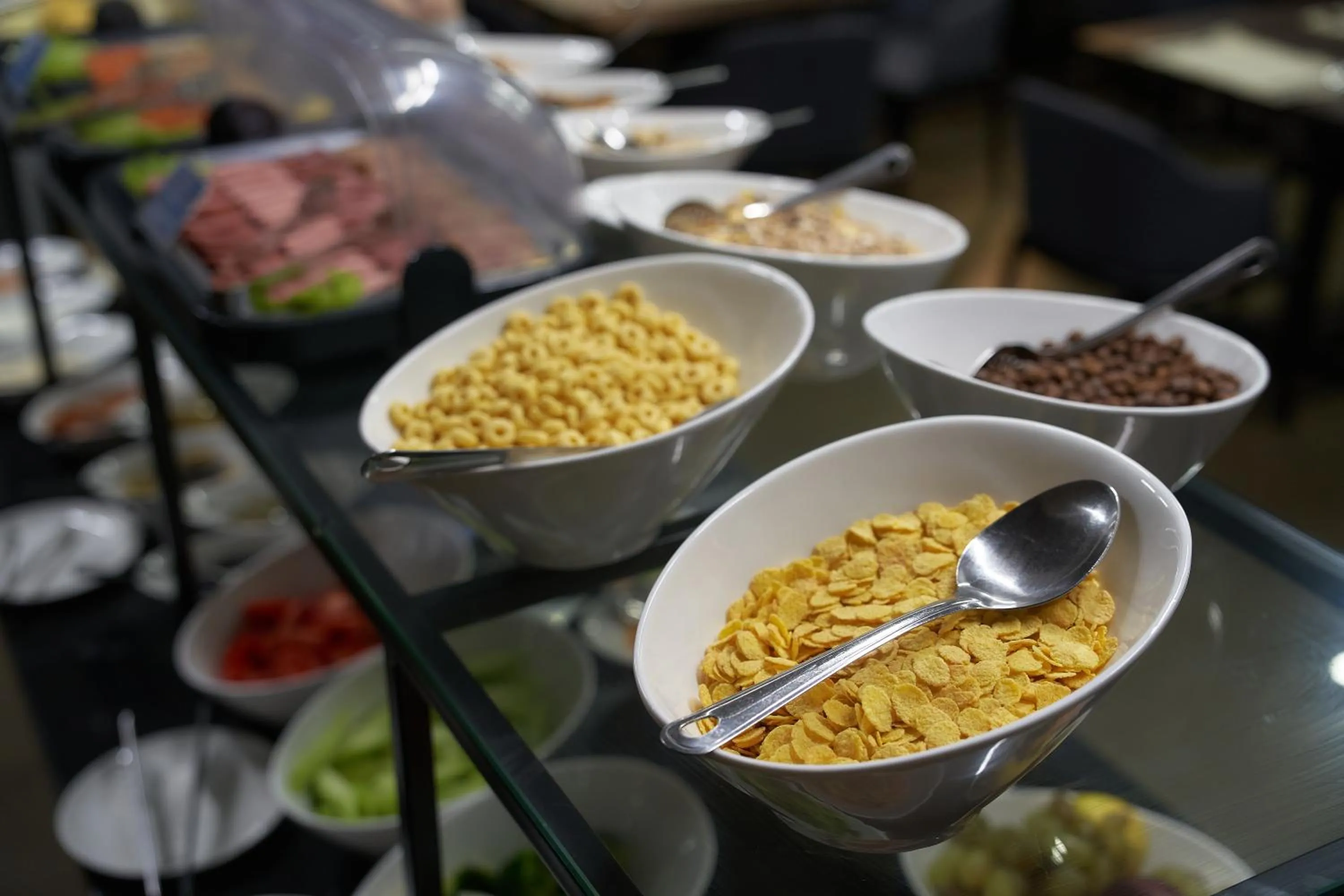 Buffet breakfast in Ambassador Hotel