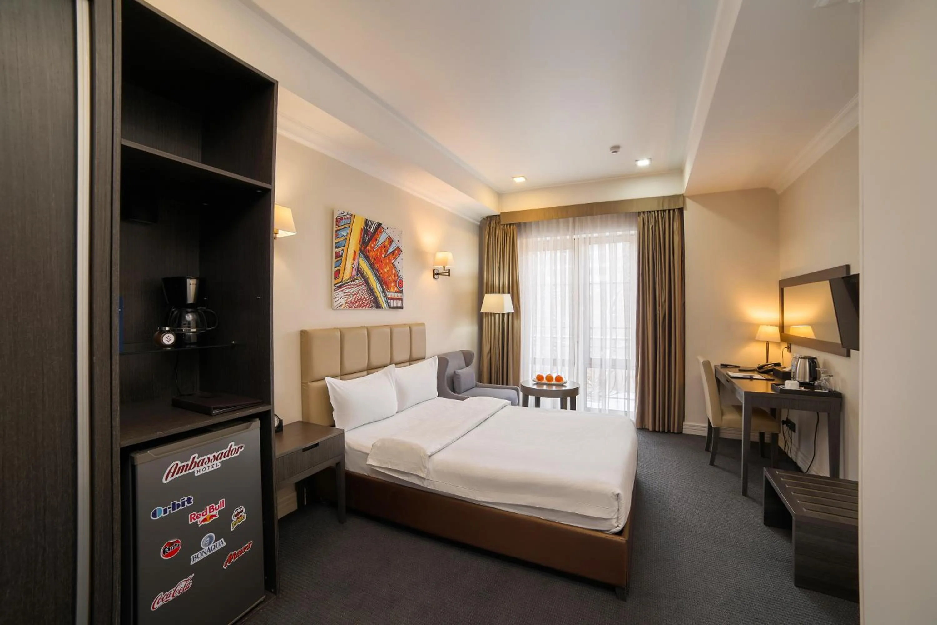 Photo of the whole room, Bed in Ambassador Hotel