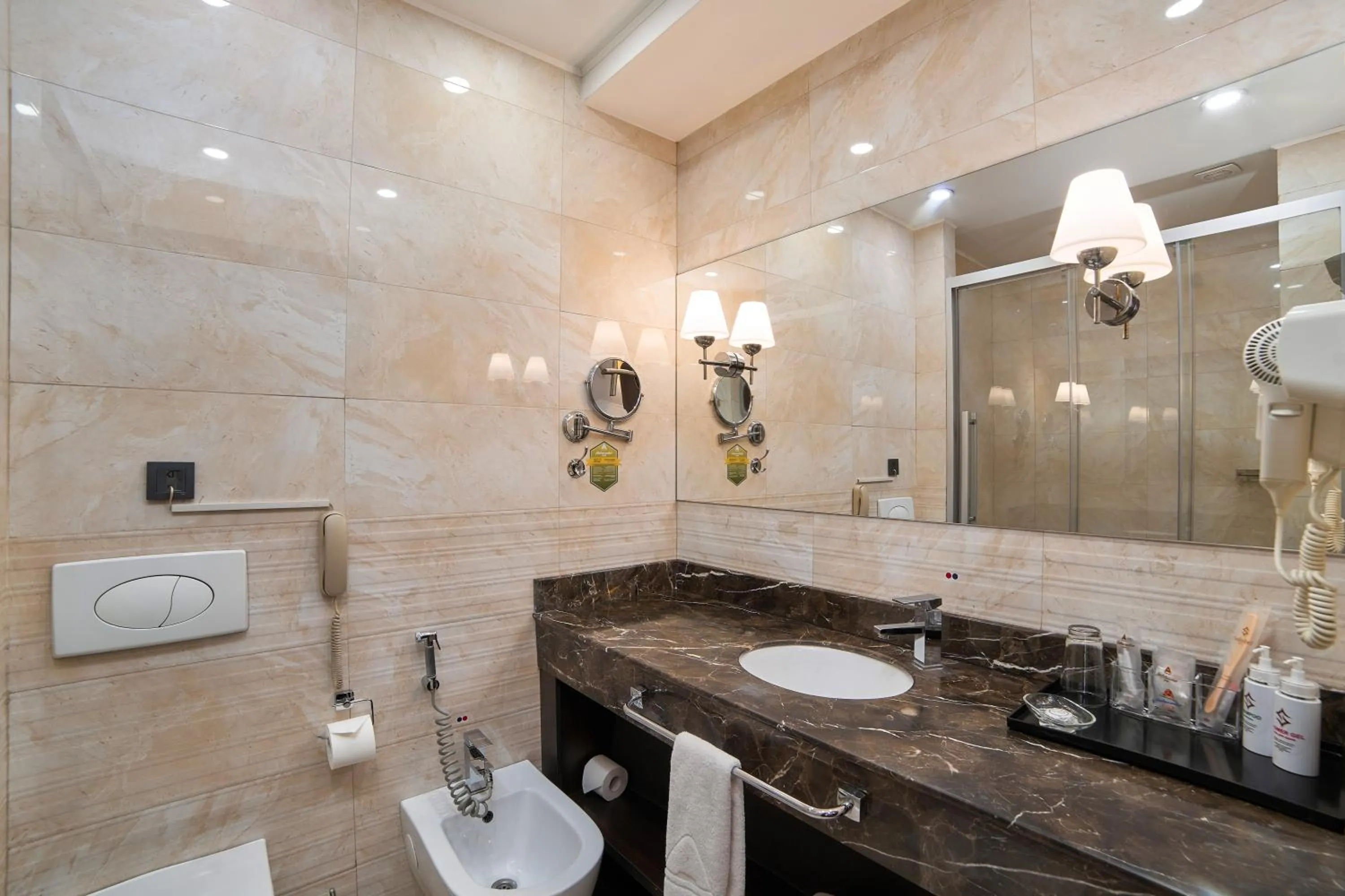 Toilet in Ambassador Hotel